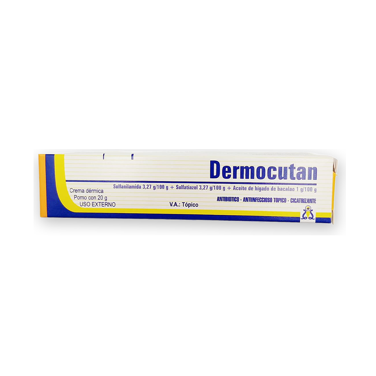 Dermocutan crema caja pomo x 20 g.