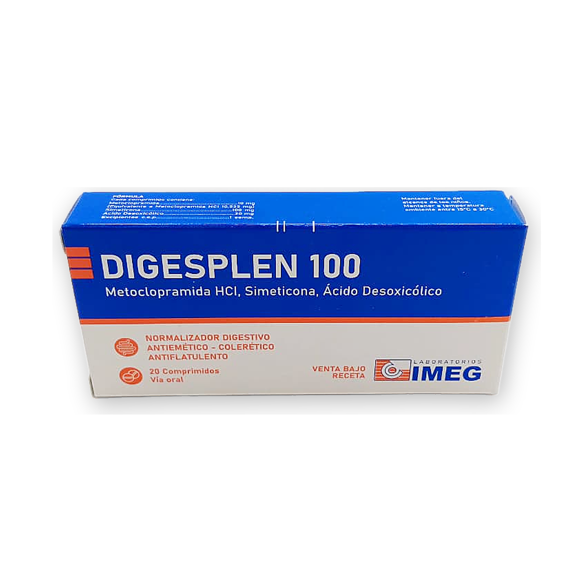 Digesplen 100 comp. caja x 20