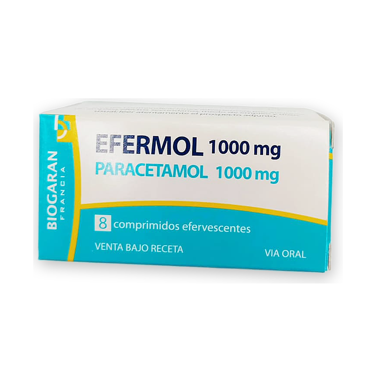 Efermol 1000 mg. comp. eferv. caja tubo x 8