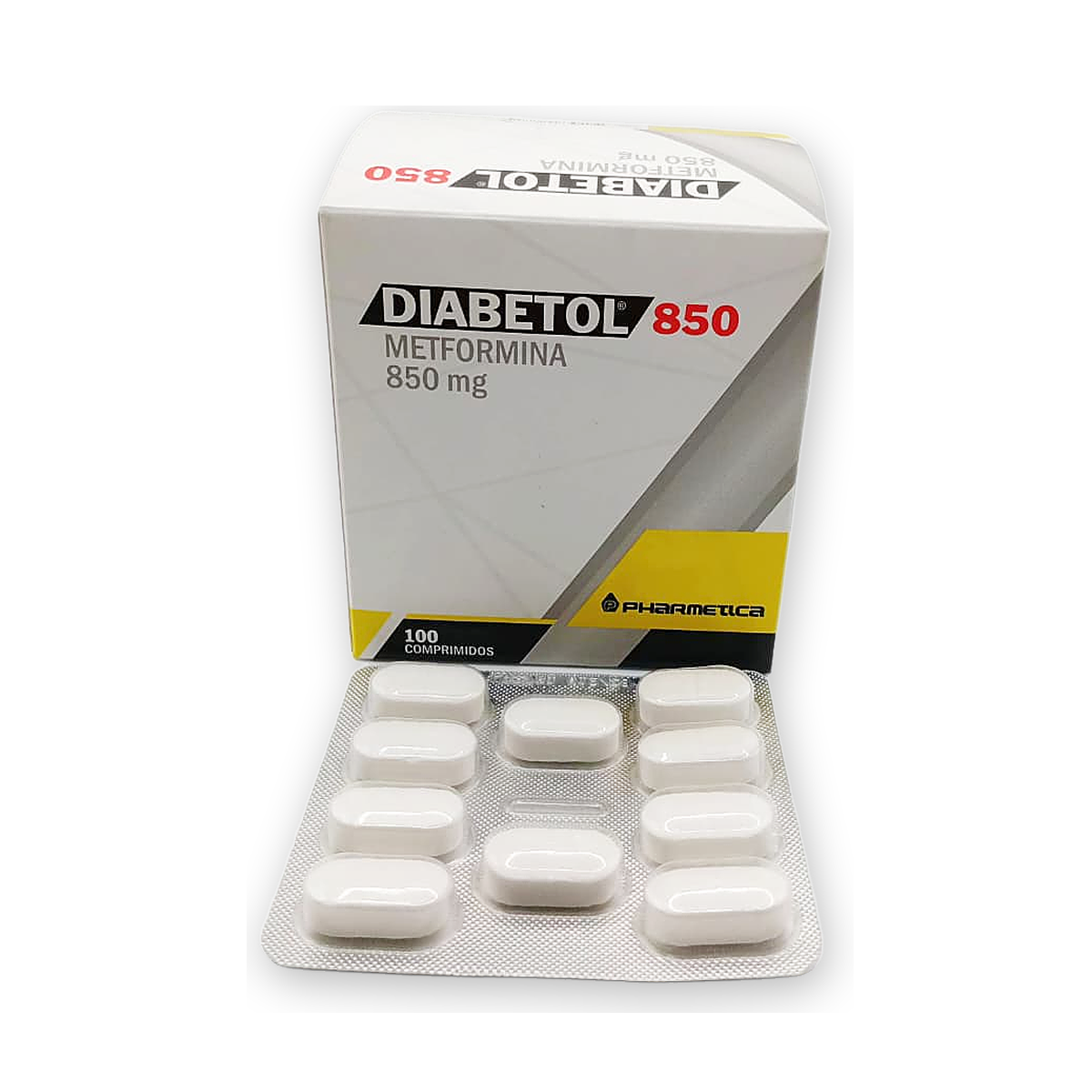 Diabetol 850 comp. caja x 100