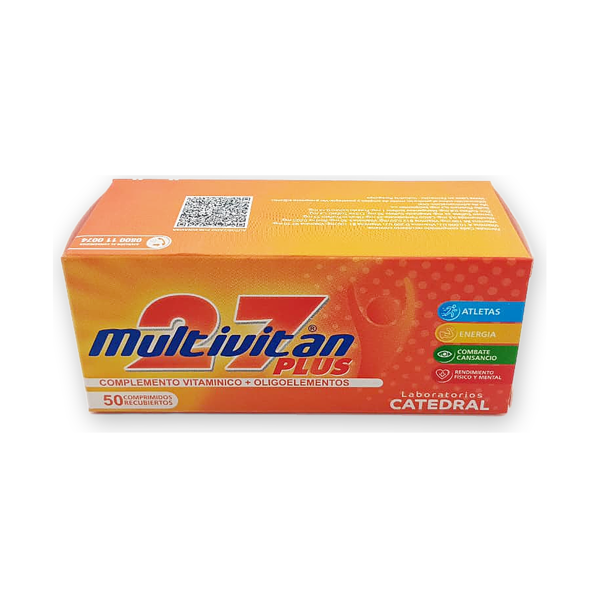 Multivitan 27 plus comp. rec. caja x 50