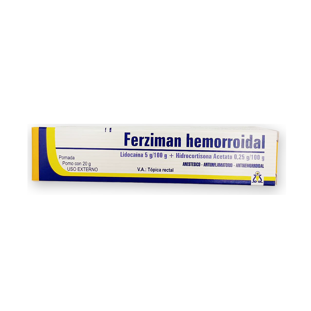 Ferziman hemorroidal pomada caja pomo x 20 g. c/canula aplic