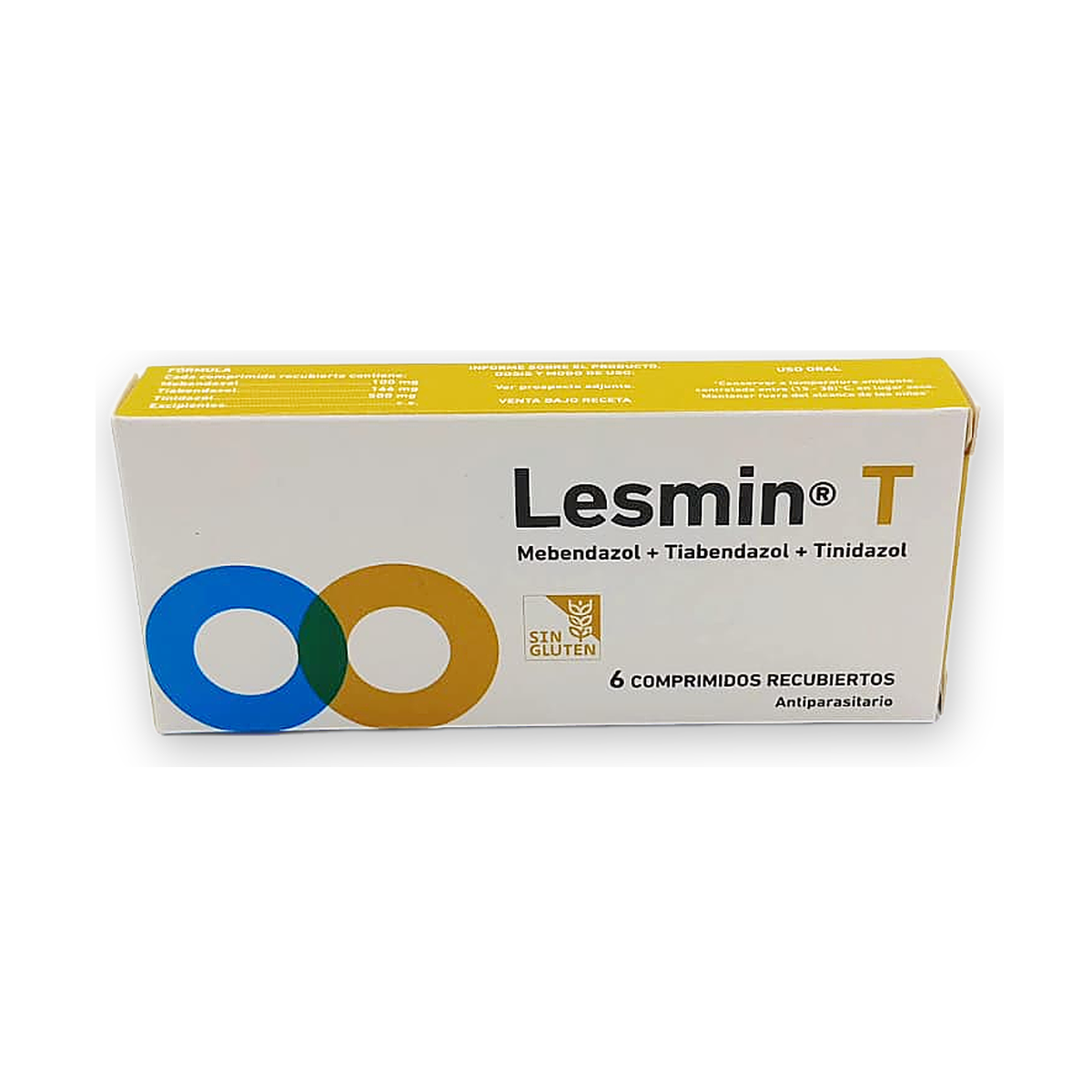 Lesmin t comp. rec. caja x 6