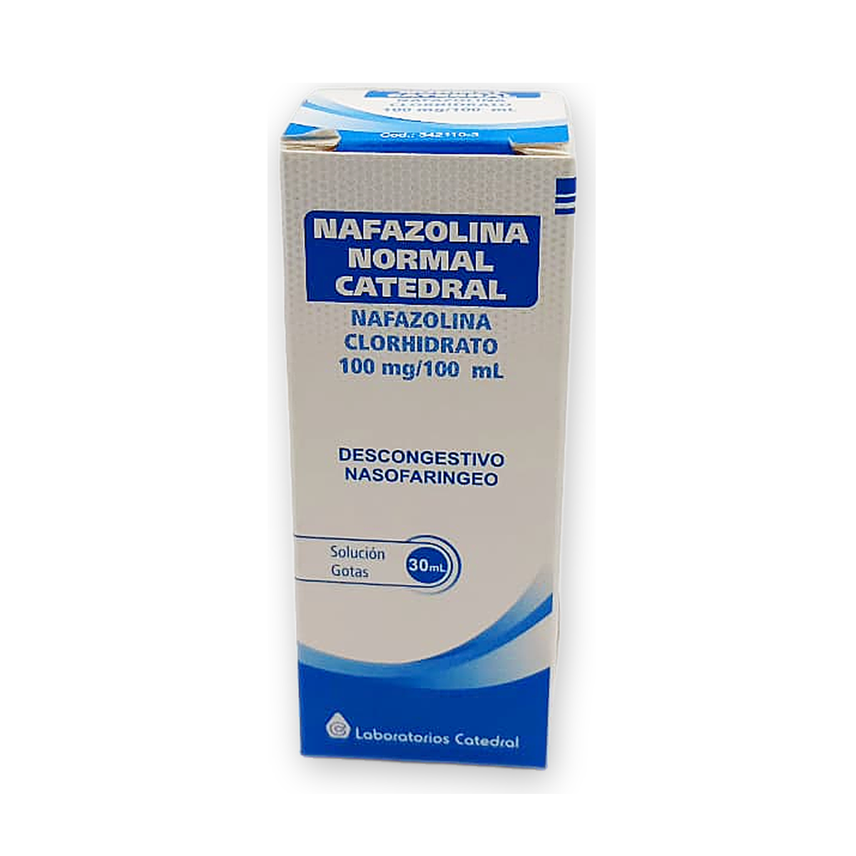 Nafazolina normal catedral sol. got caja fco. x 30 ml.