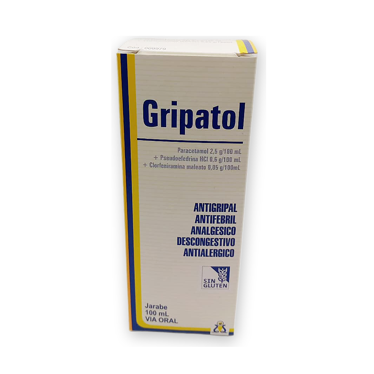 Gripatol jarabe caja fco. x 100 ml.