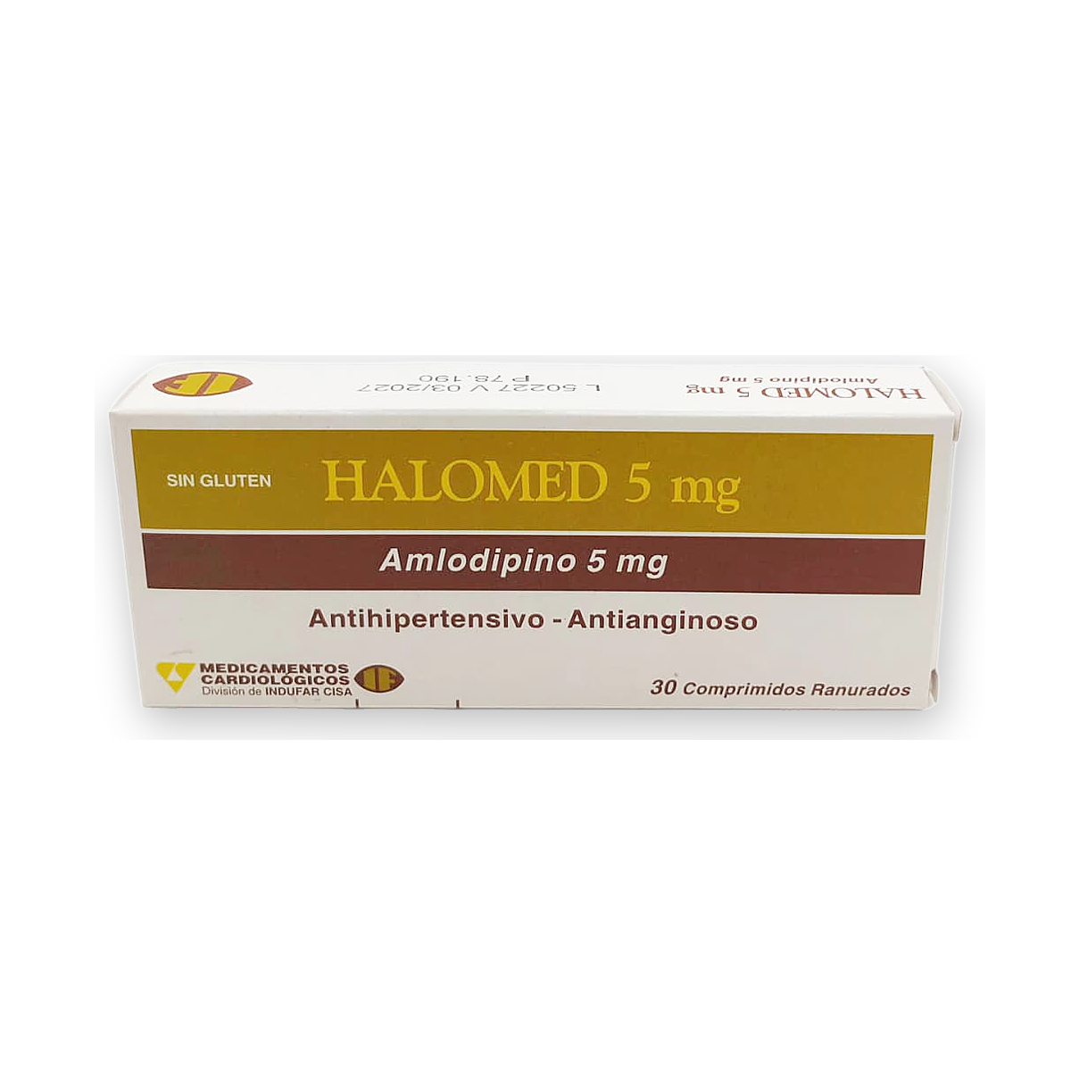 Halomed 5 mg. comp. caja x 30