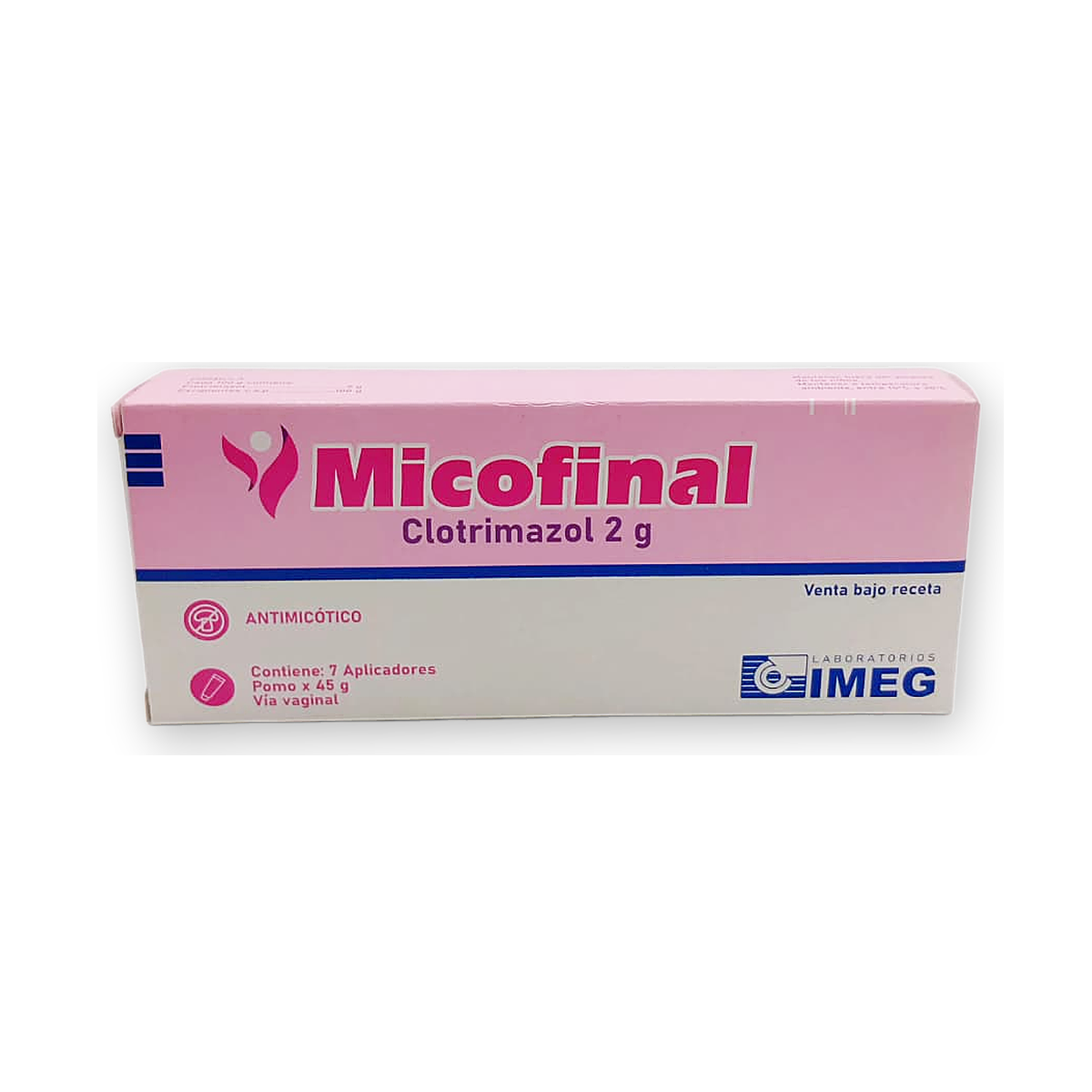 Micofinal crema vaginal caja pomo x 45 g. + 7 aplic.