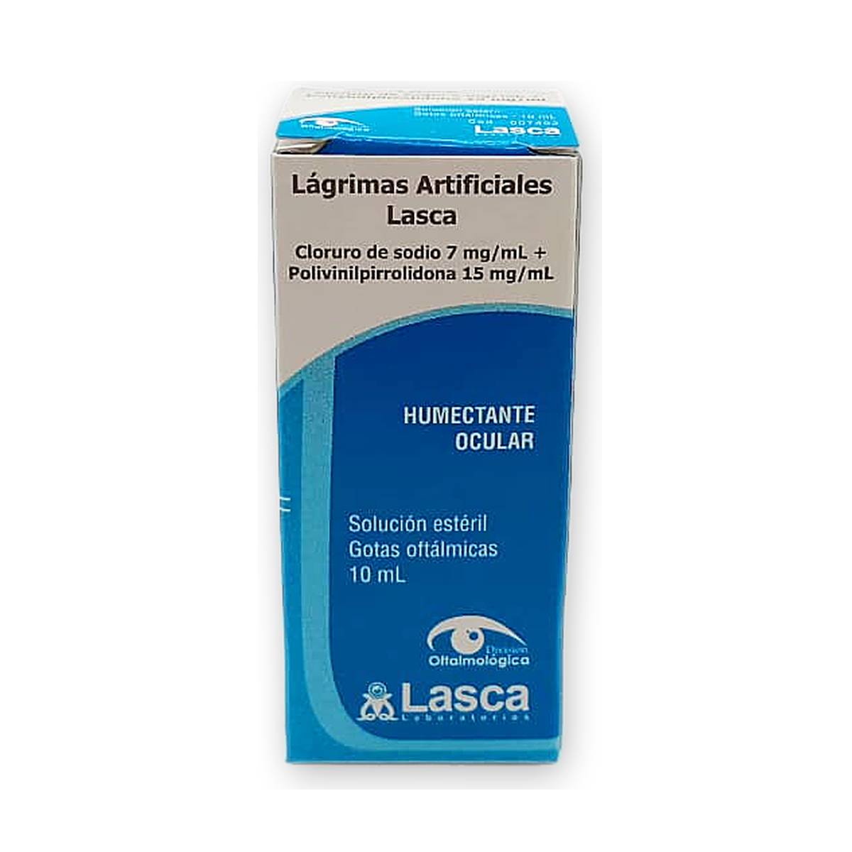Lagrimas artif. lasca sol. est. gota caja fco. x 10 ml.