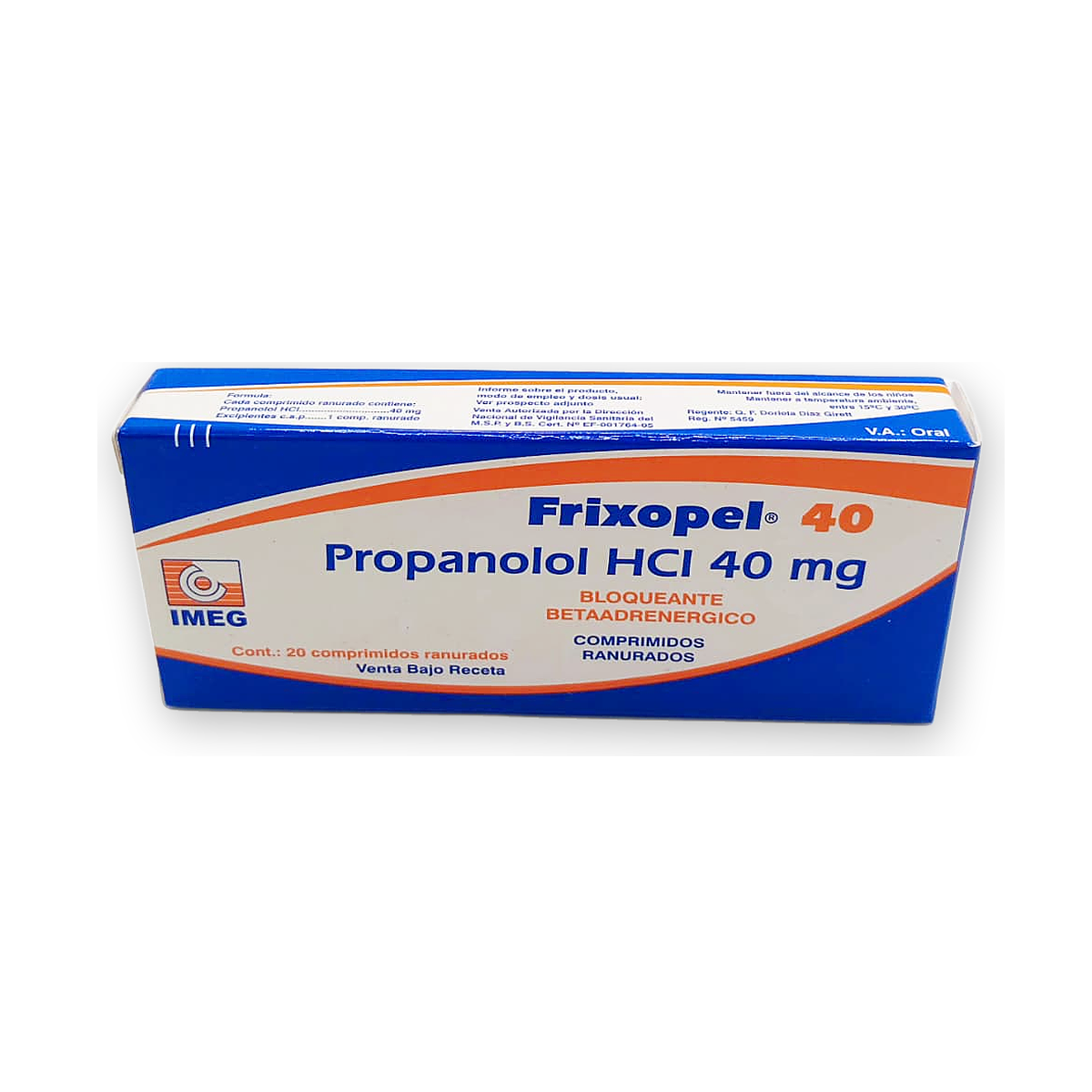 Frixopel 40 comp. ran. caja x 20