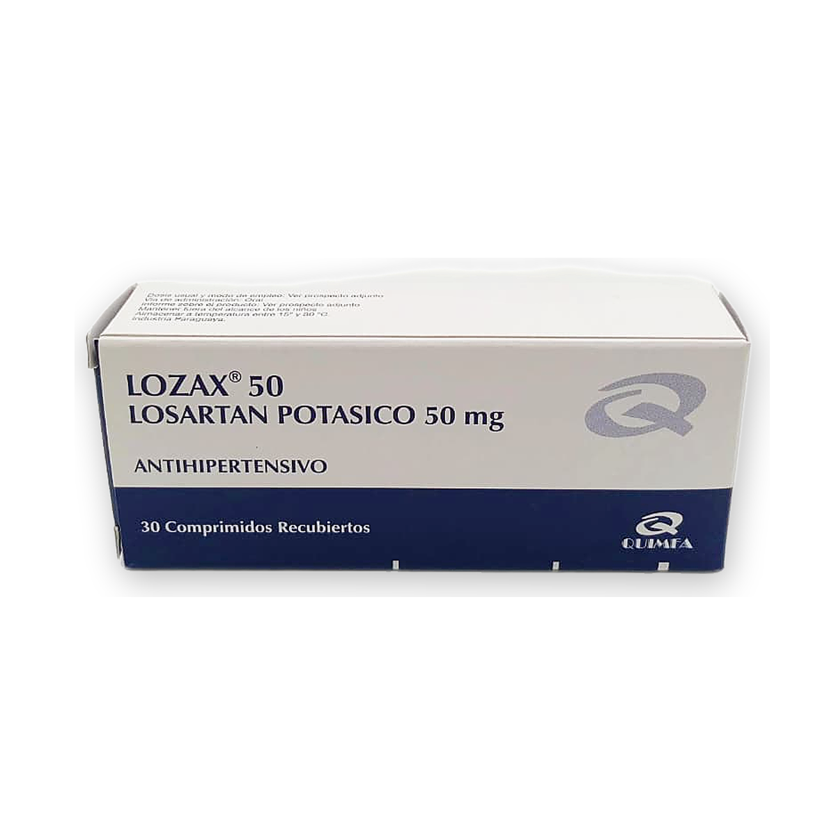 Lozax 50 comp. rec. caja x 30