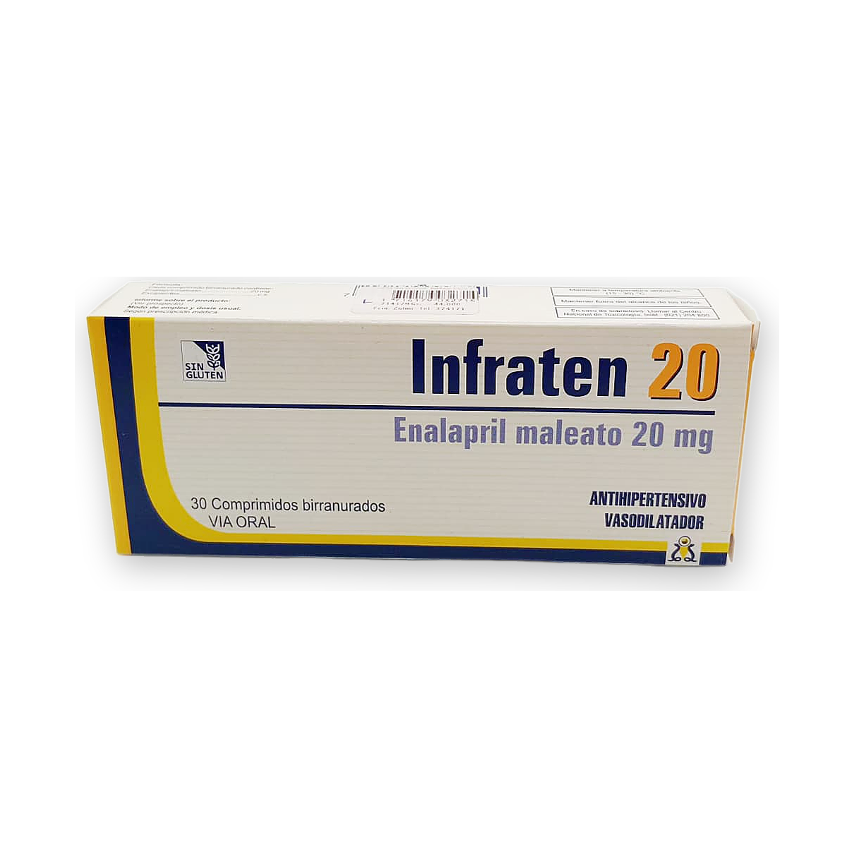 Infraten 20 comp. birran. caja x 30