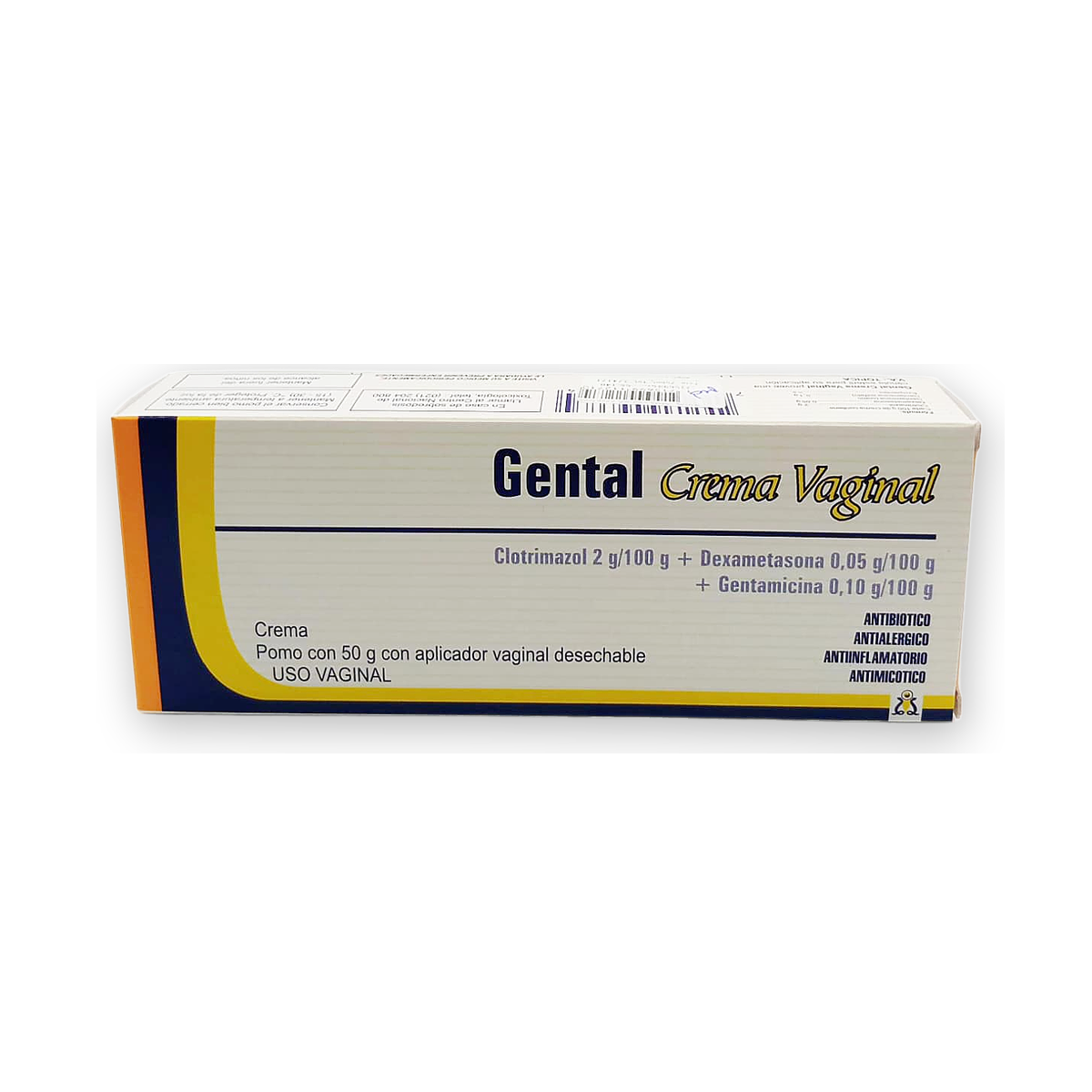 Gental crema vag. n.f. caja pomo x 50 g.