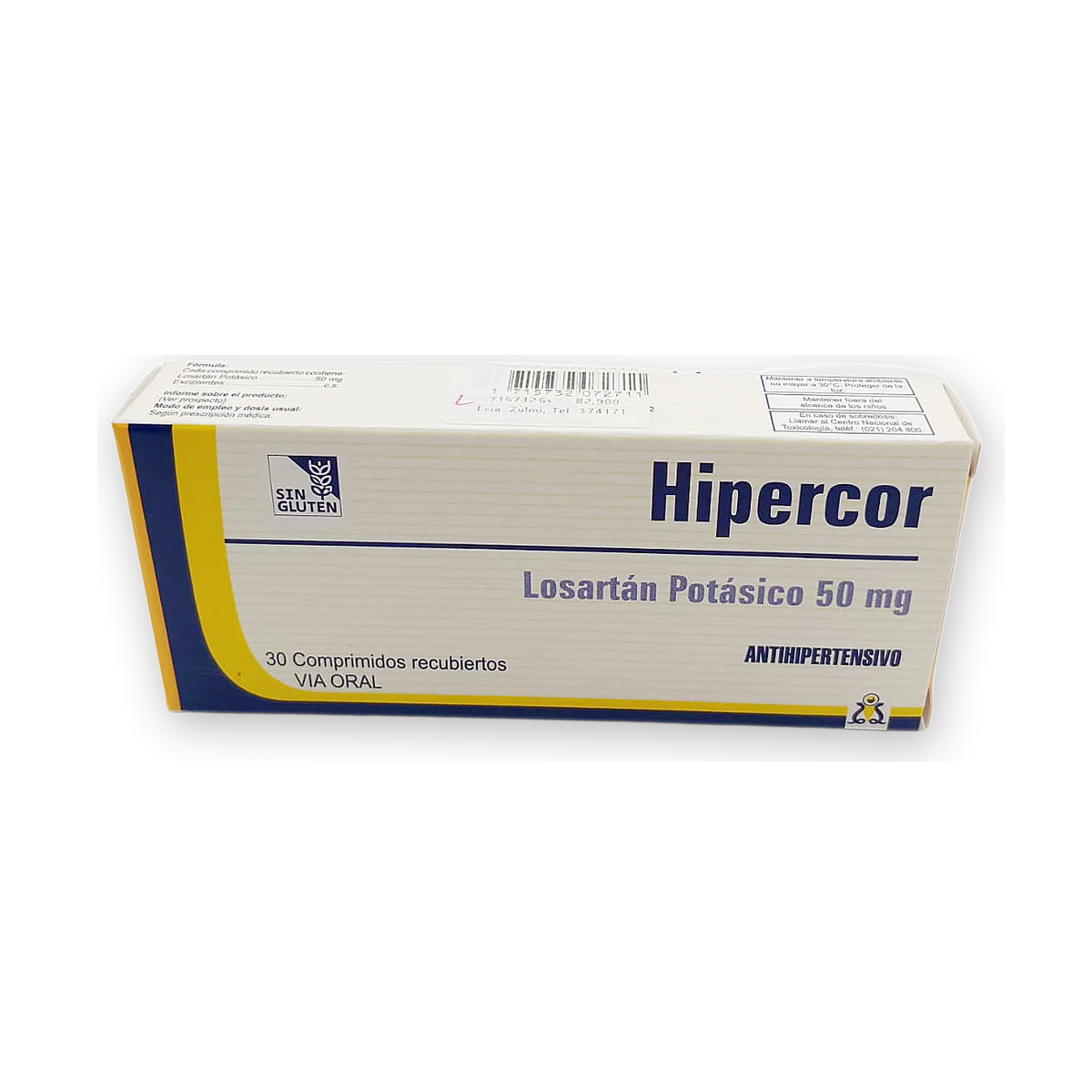 Hipercor comp. rec. caja x 30