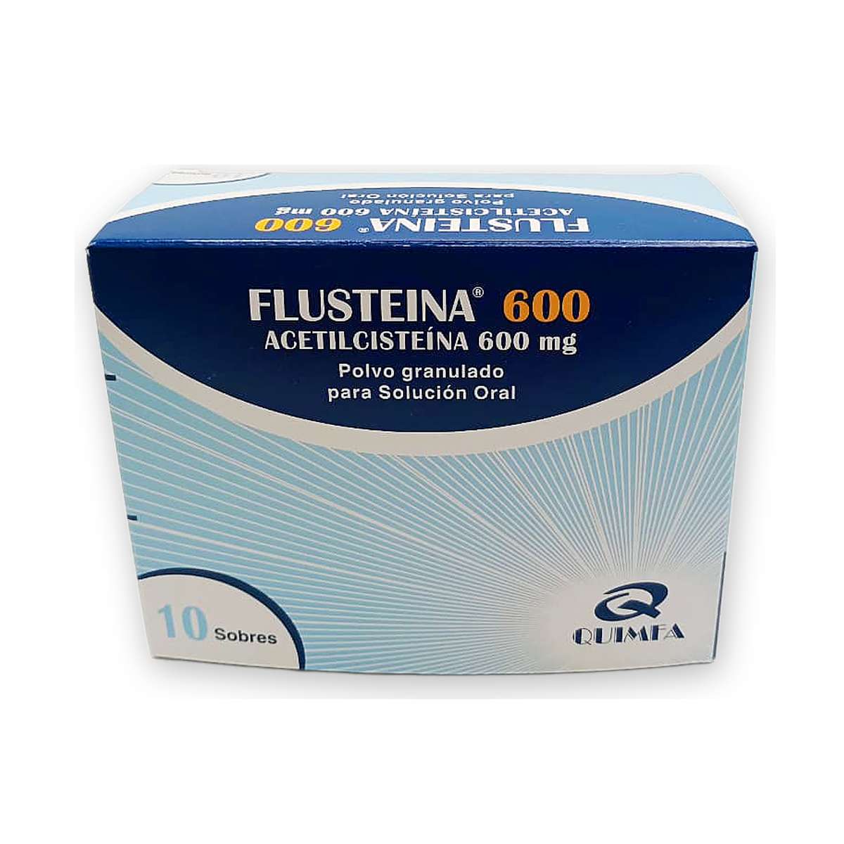 Flusteina 600 polv. gran. caja x 10 sob. x 5 g. c/u.