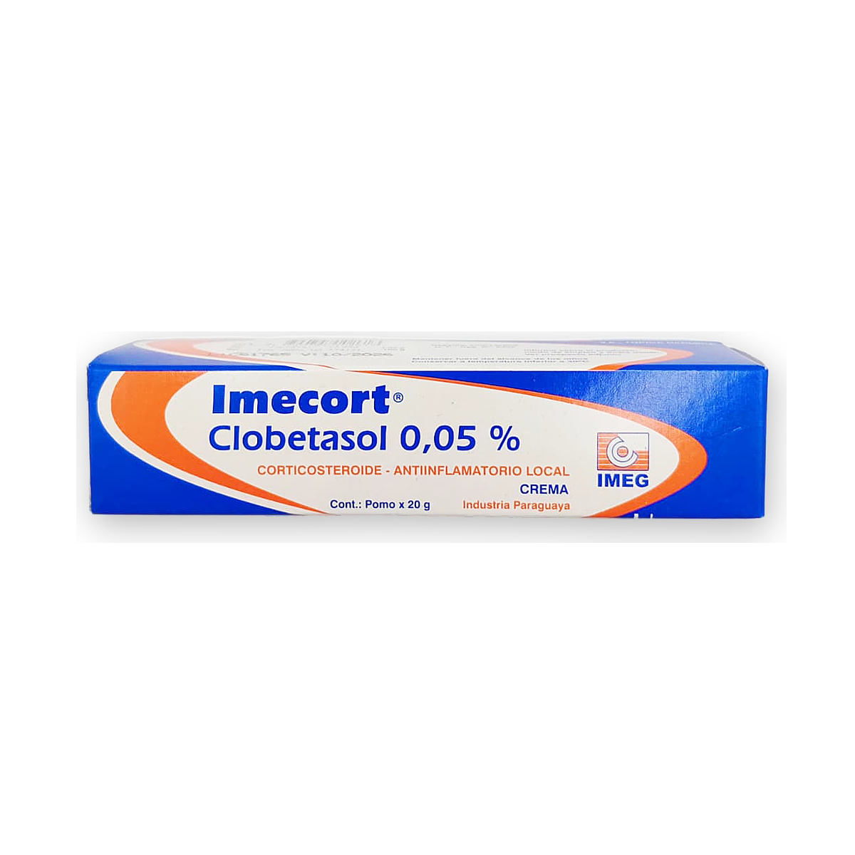 Imecort crema caja pomo x 20 g.