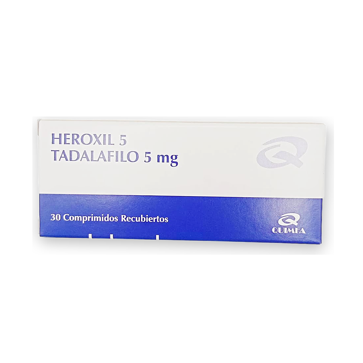 Heroxil 5 comp. rec. caja x 30