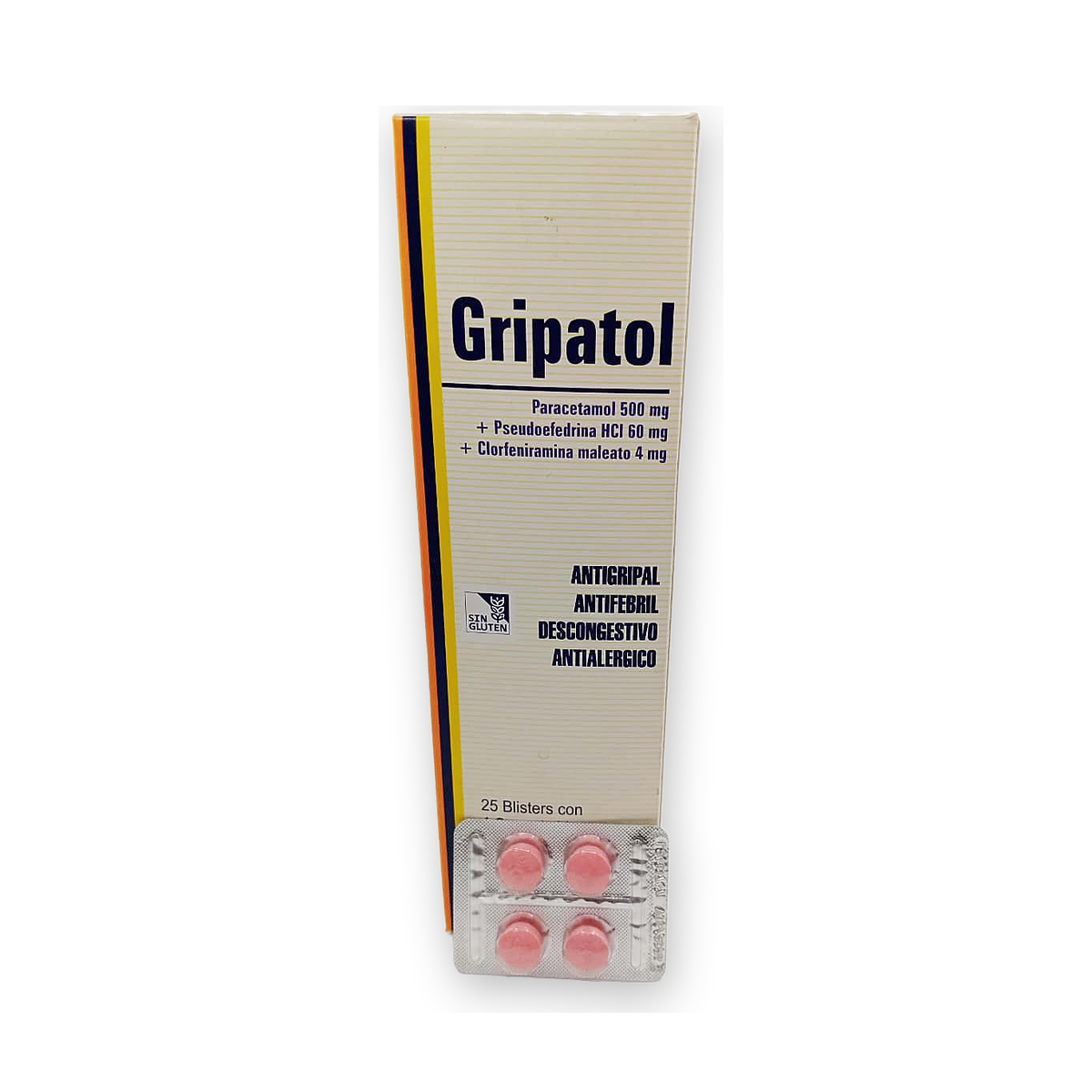 Gripatol comp. rec. blister x 4
