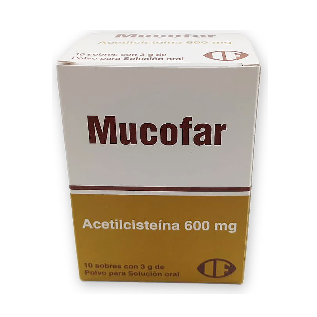 Mucofar polv. p/sol. oral caja x 10 sob. x 3 g.