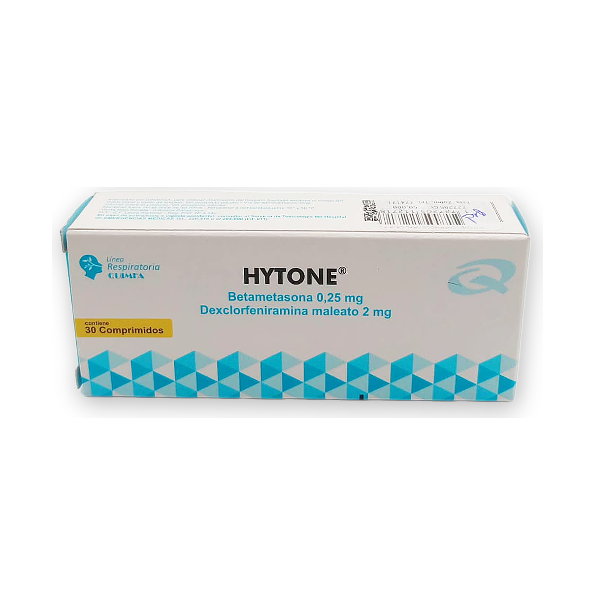 Hytone comprimidos oral caja x 30