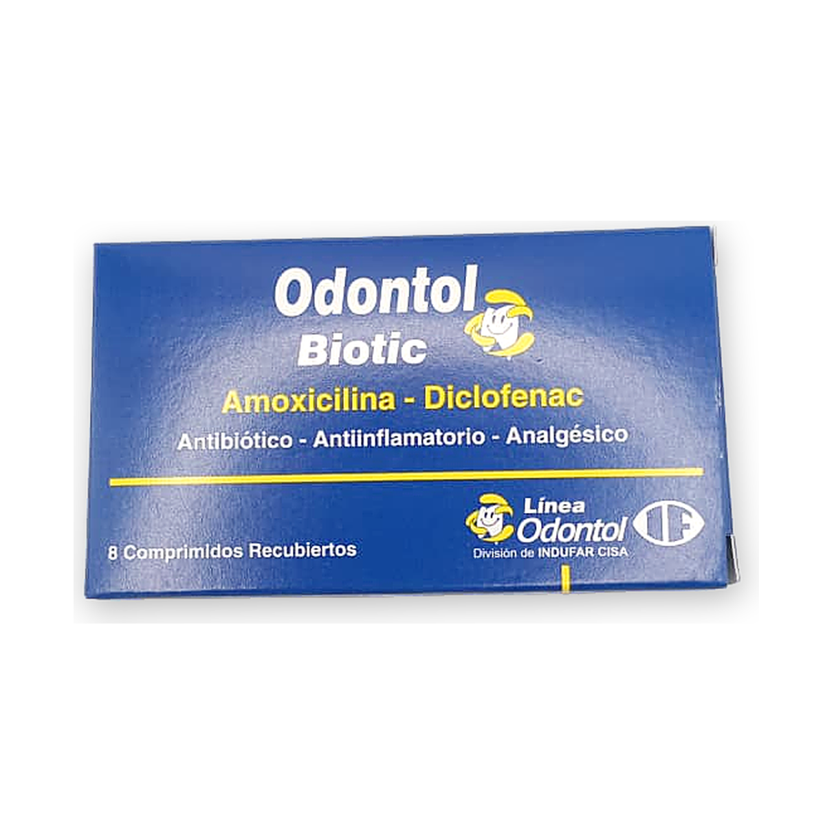 Odontol biotic comp. rec. caja x 8