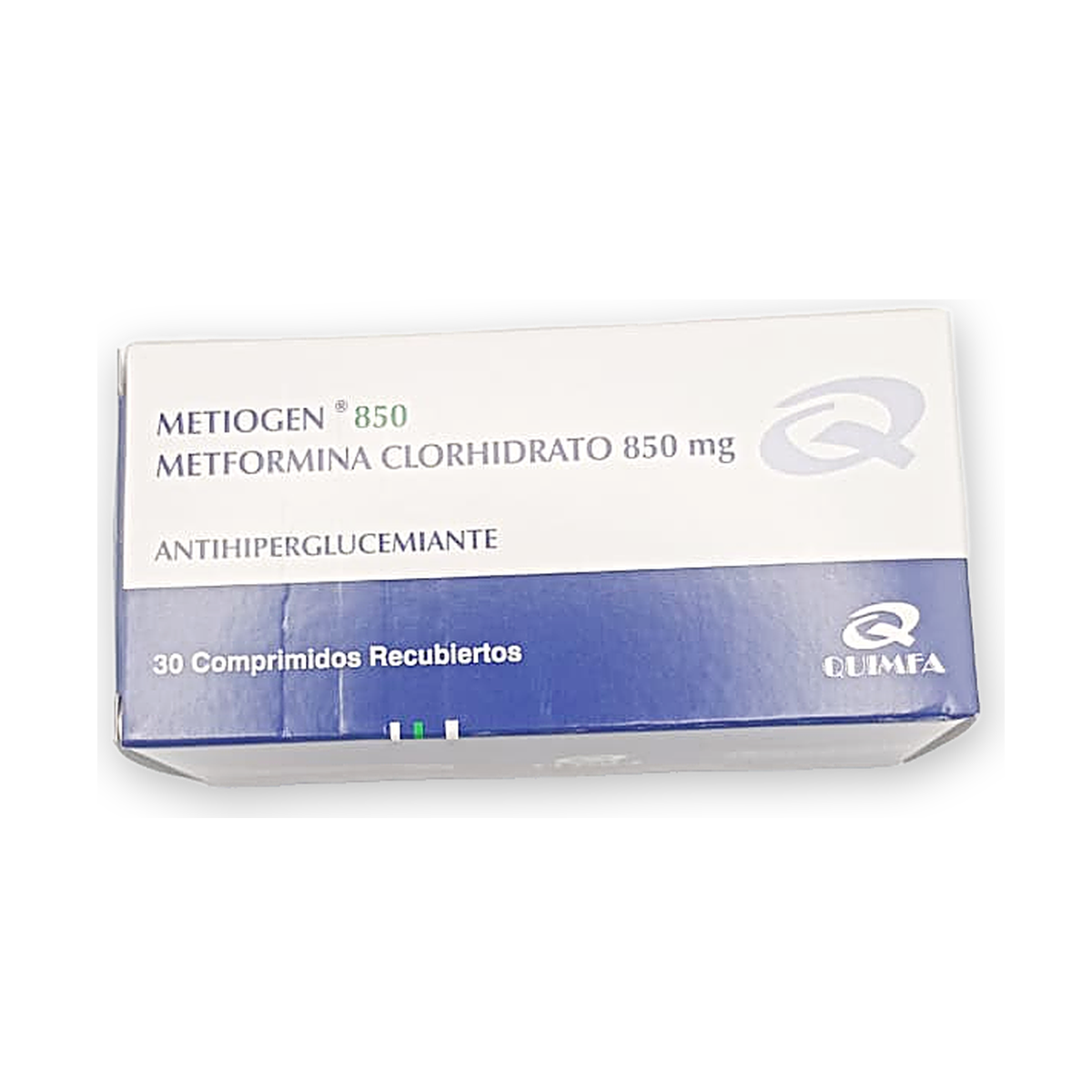 Metiogen 850 comp. rec. ran. caja x 30