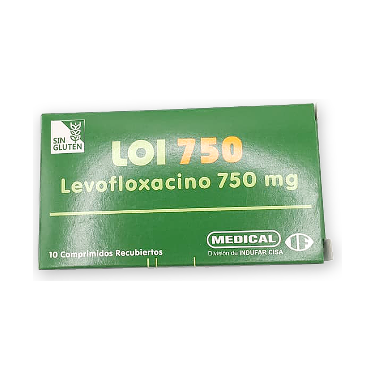 Loi 750 mg. comp. rec. caja x 10