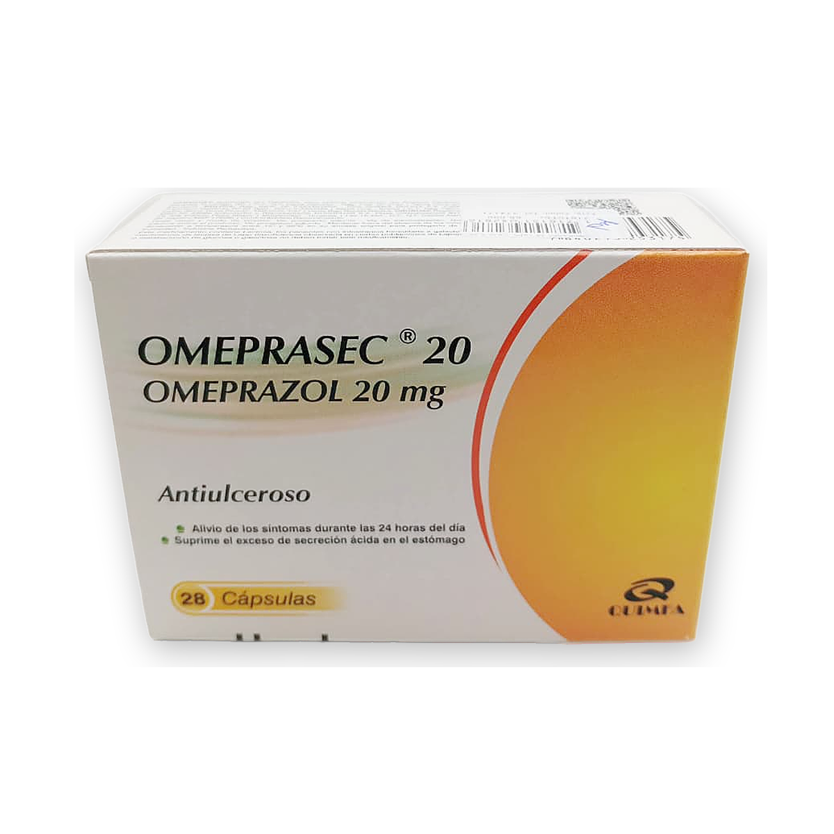 Omeprasec 20 caps. caja x 28