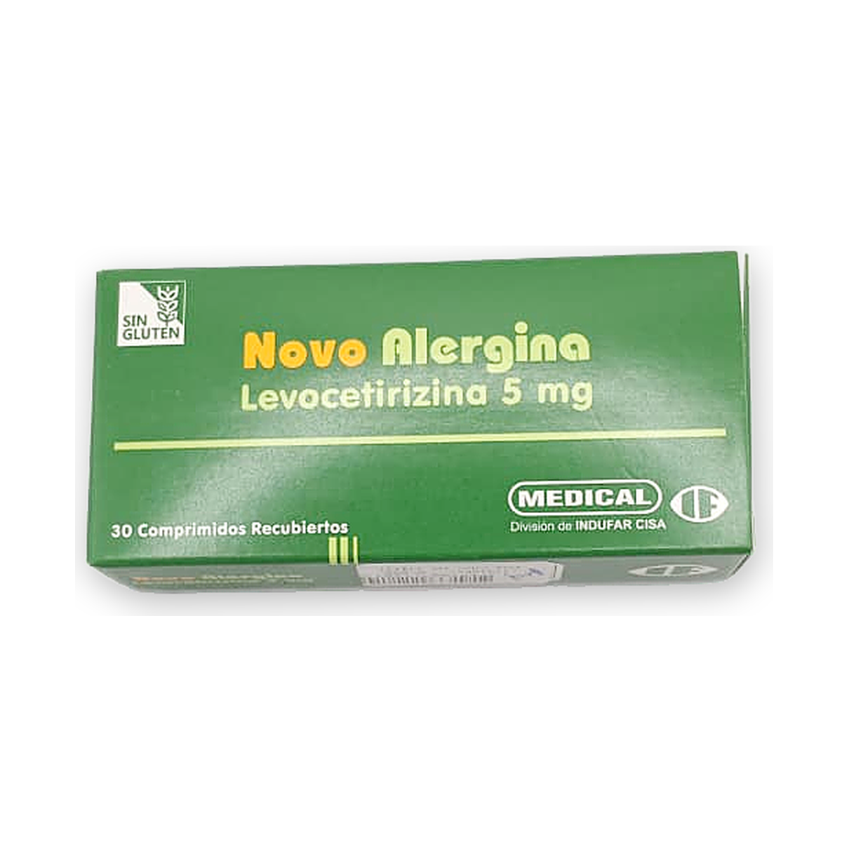Novo alergina comp. rec. caja x 30