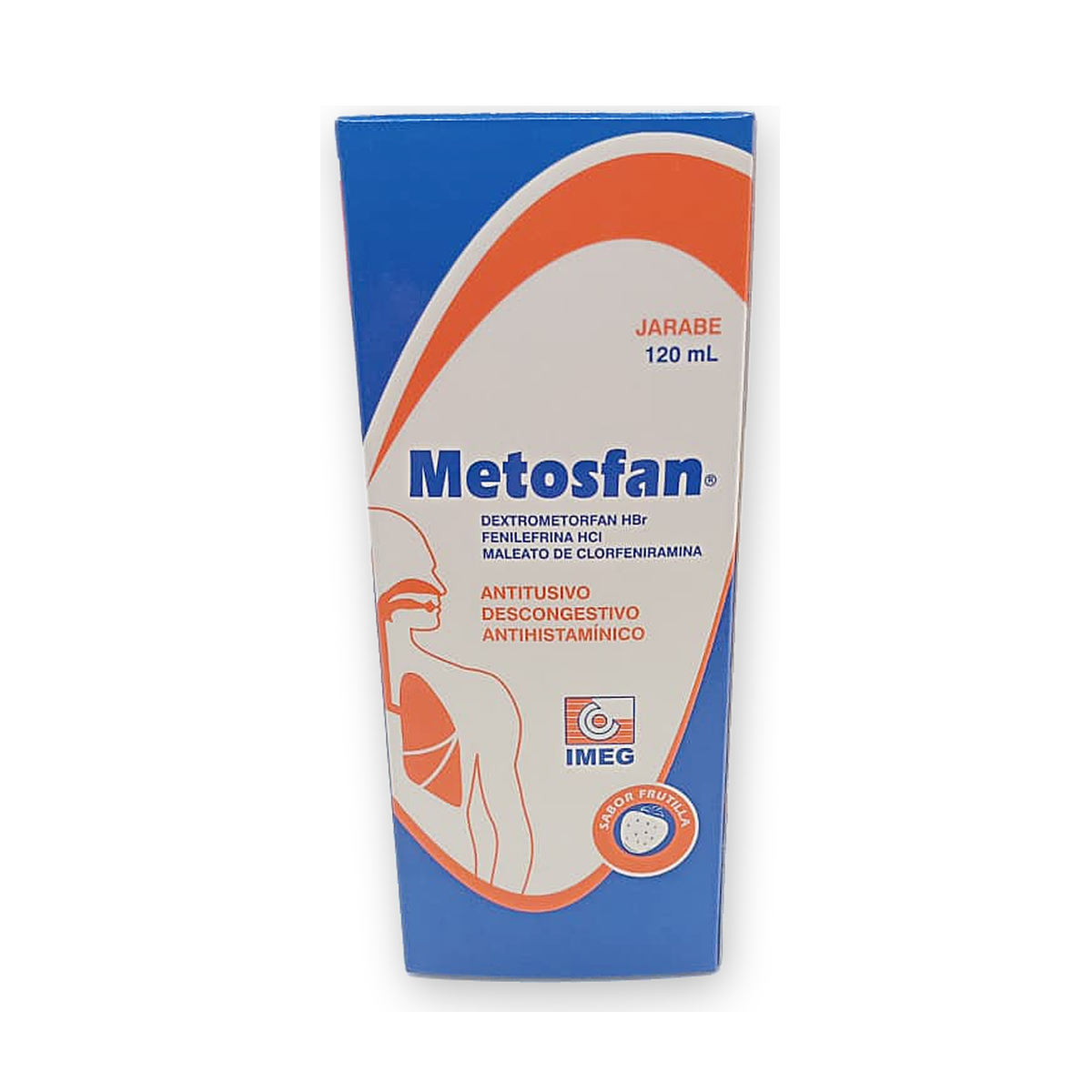Metosfan nf jarabe caja fco. x 120 ml. c/ vasito dosif
