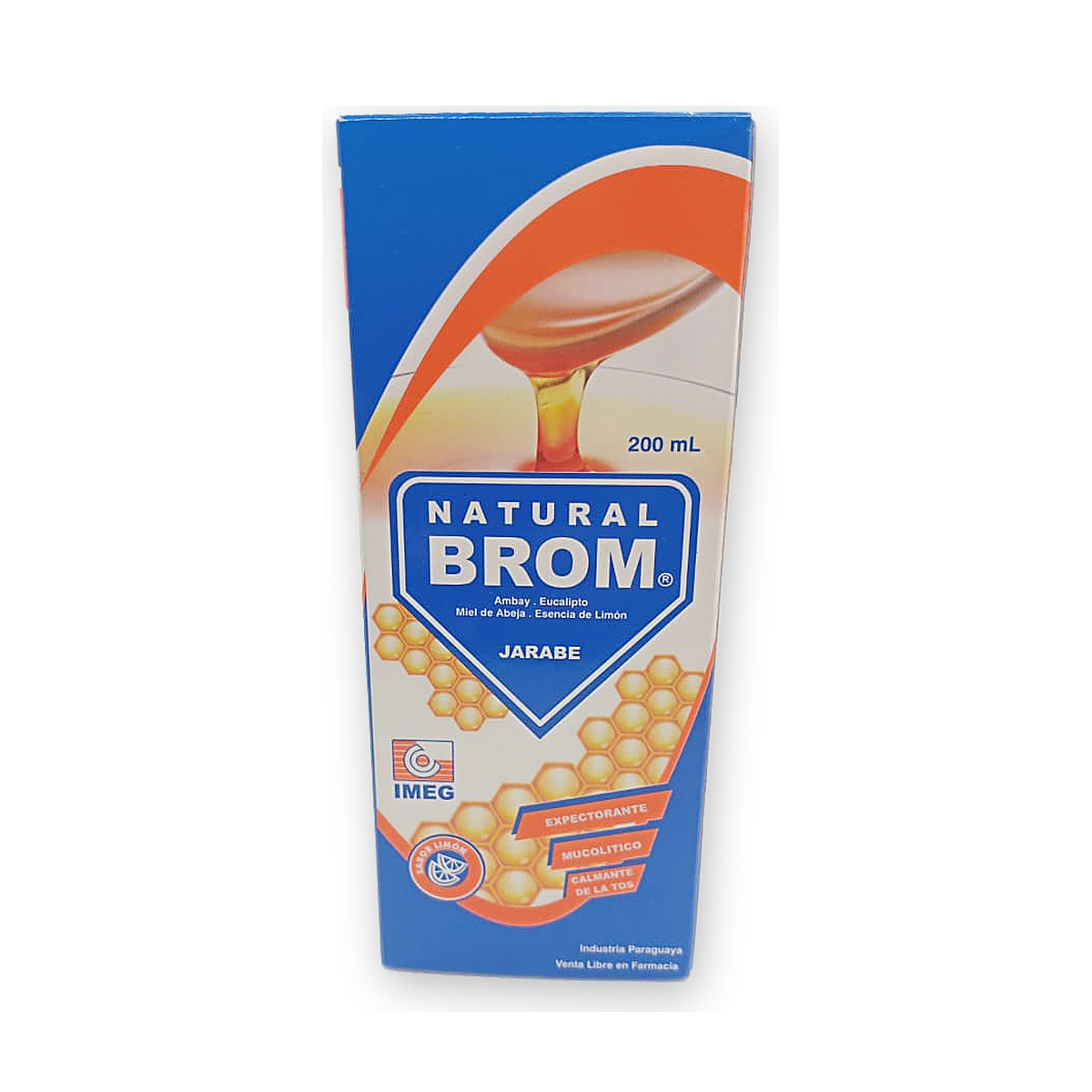 Natural brom jarabe caja fco. x 200 ml.