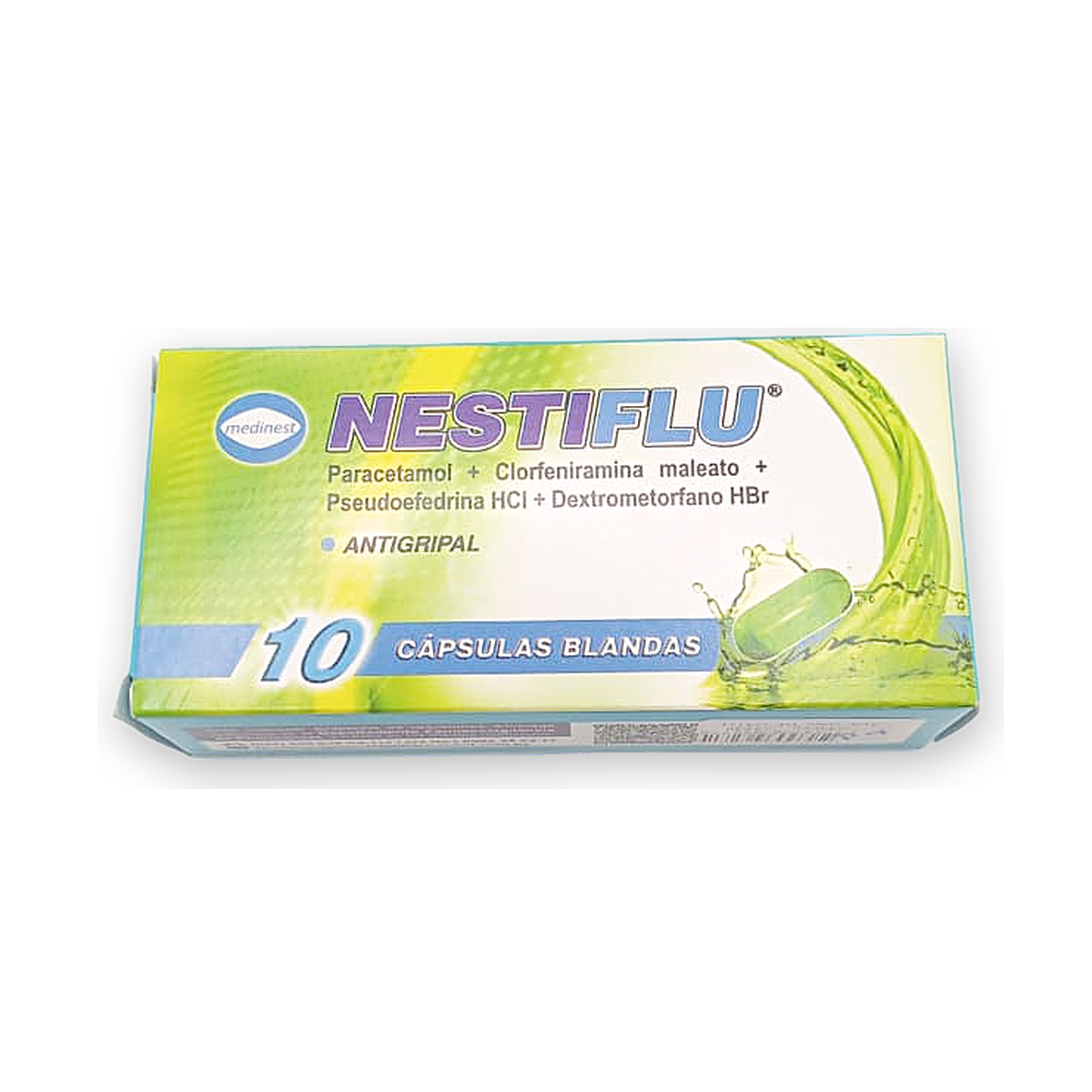Nestiflu caps. blan. caja x 10