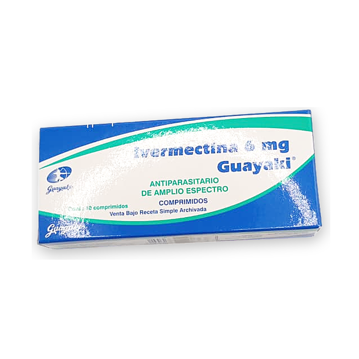 Ivermectina 6 mg. guayaki comp. caja x 10