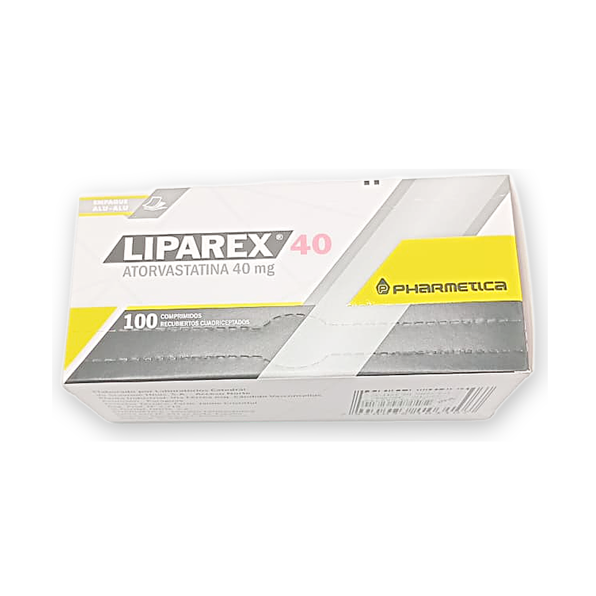 Liparex 40 comp. rec. cuadric. caja x 100