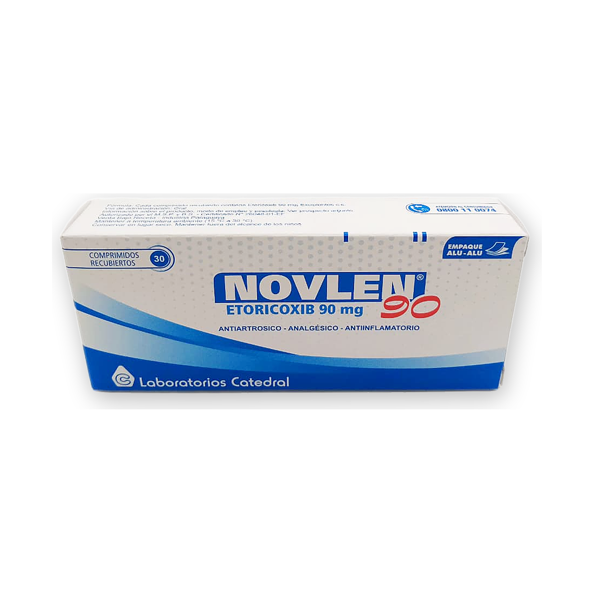 Novlen 90 comp. rec. caja x 30
