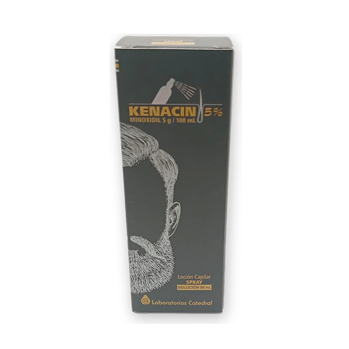 Kenacin 5% locion capilar caja x 50 ml.