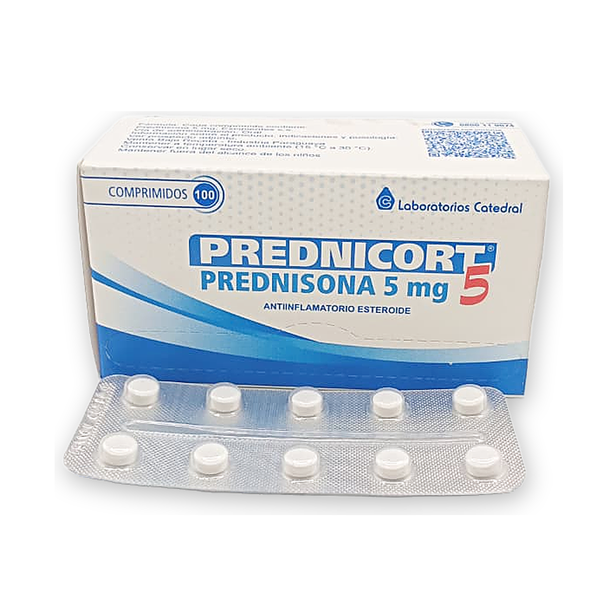 Prednicort 5 comp. caja x 100