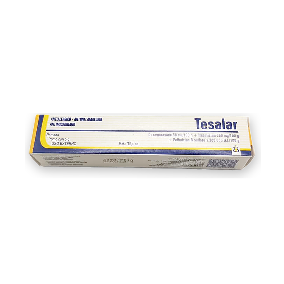Tesalar pomada caja pomo x 5 g