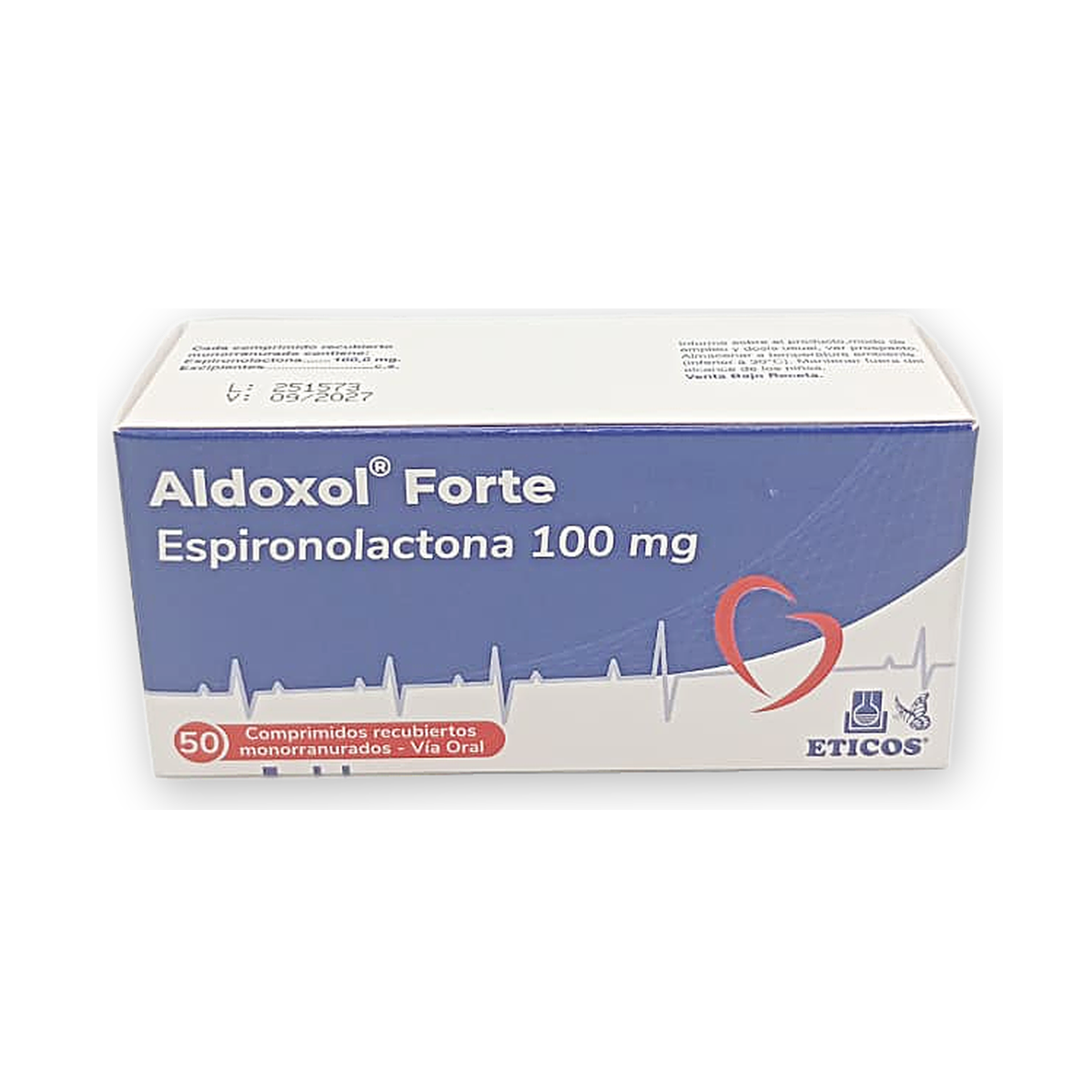 Aldoxol forte comp. rec. monor. caja x 50