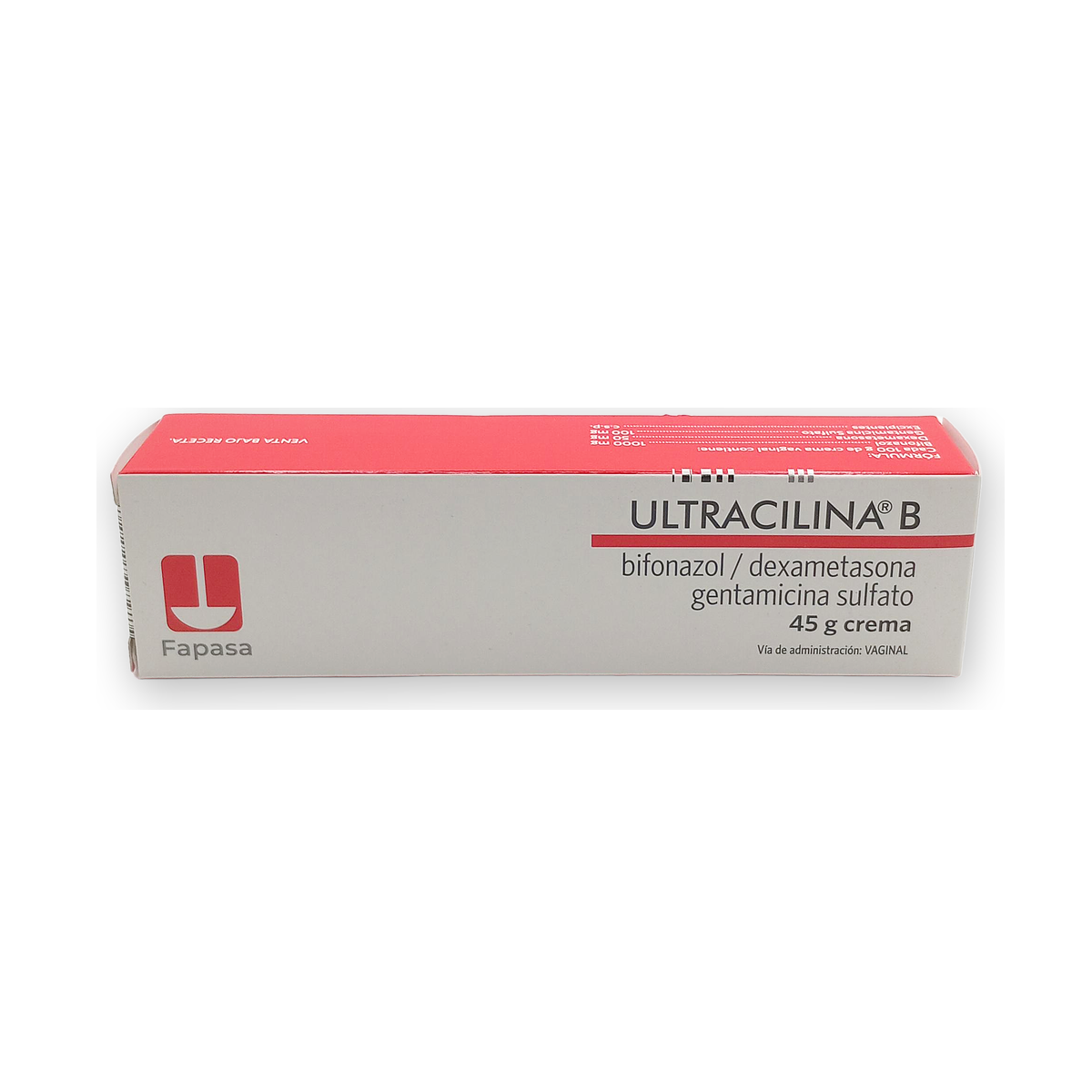 Ultracilina b crema vaginal caja x 45 g. + aplic. x 5 g.