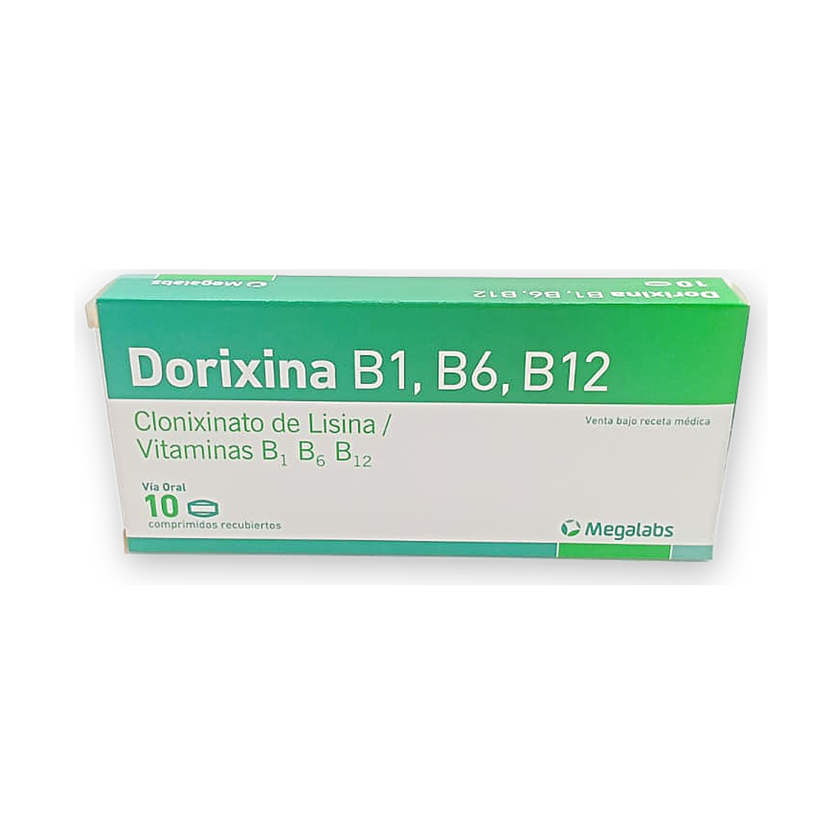 Dorixina b1 b6 b12 comp. rec. caja x 10
