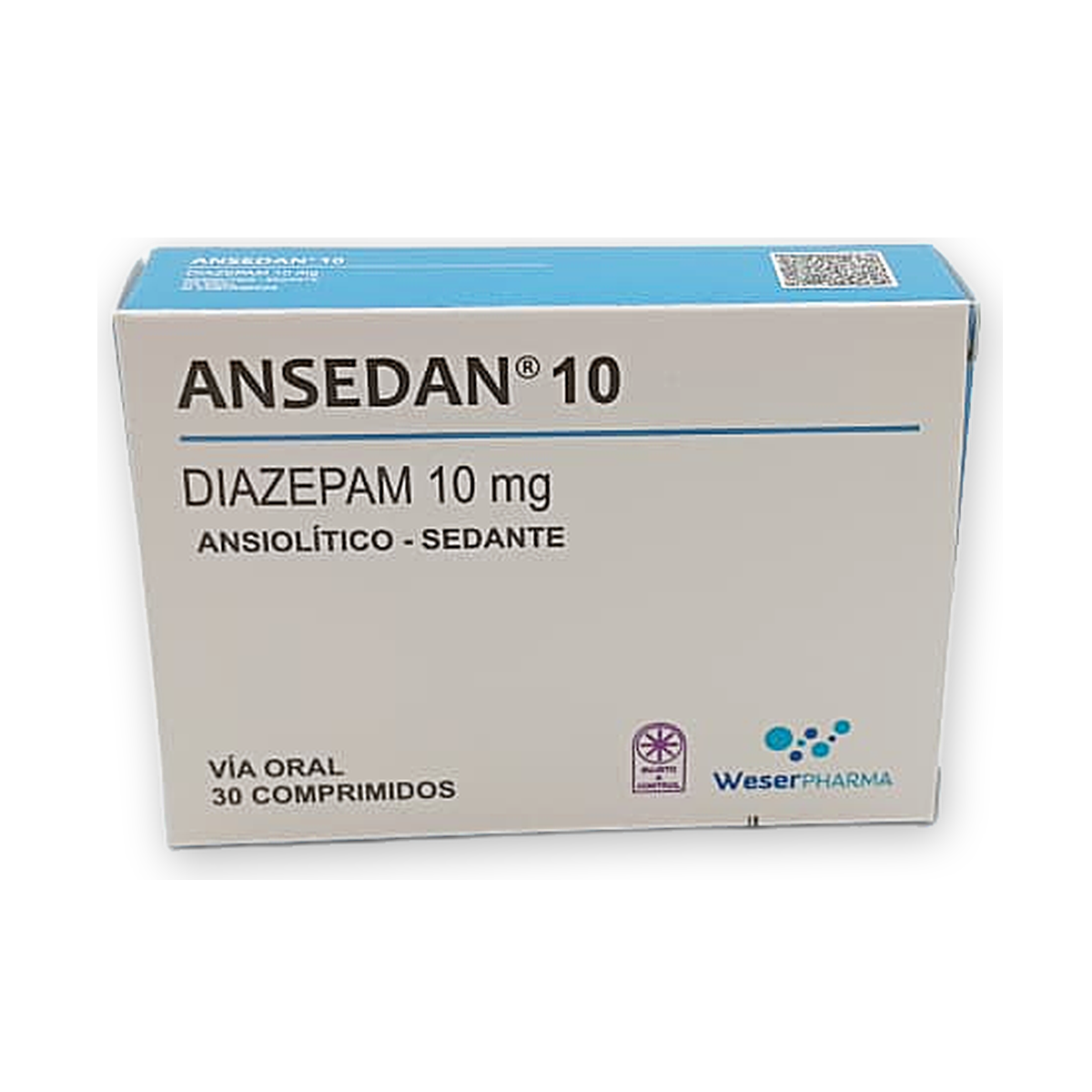 Ansedan 10 comp. ran. caja x 30