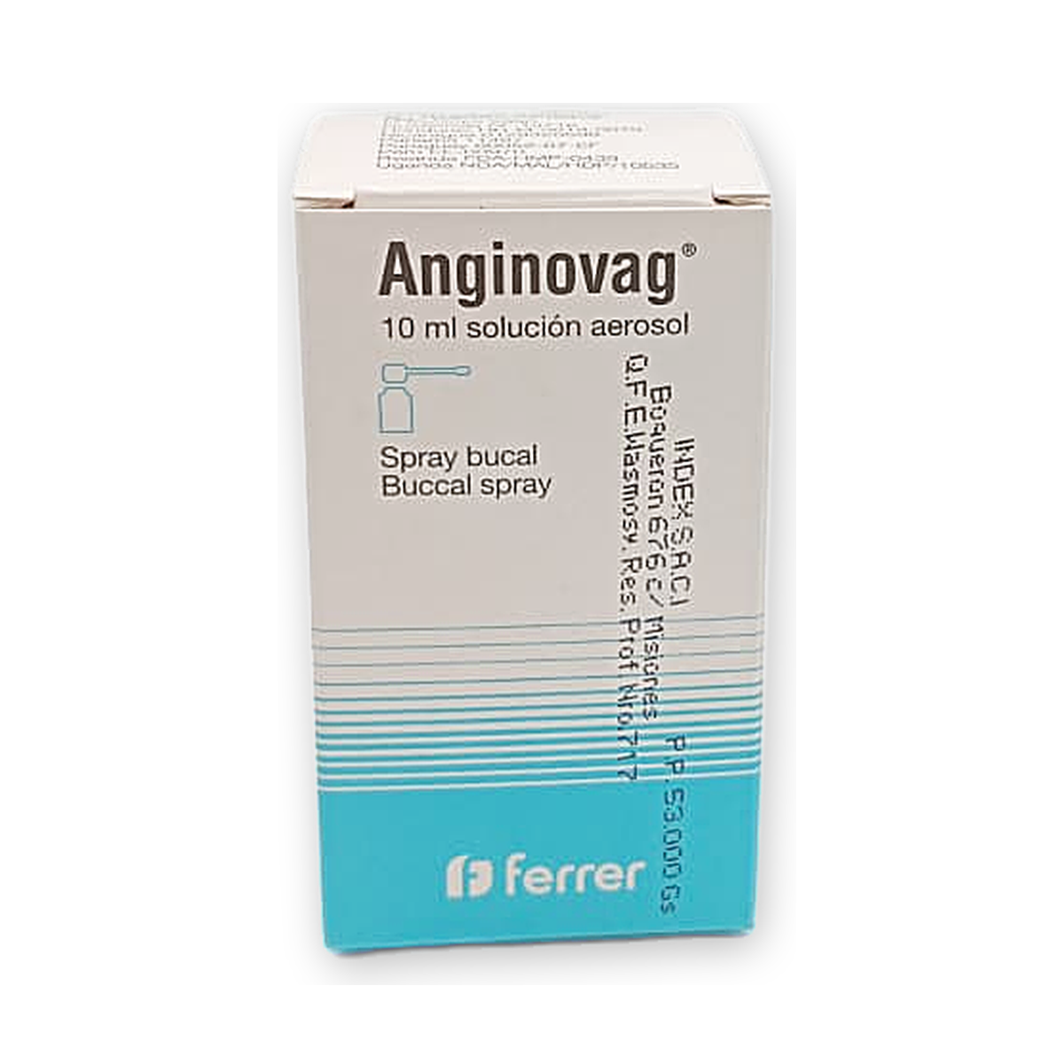 Anginovag aerosol caja fco. x 10 ml. c/dosif.