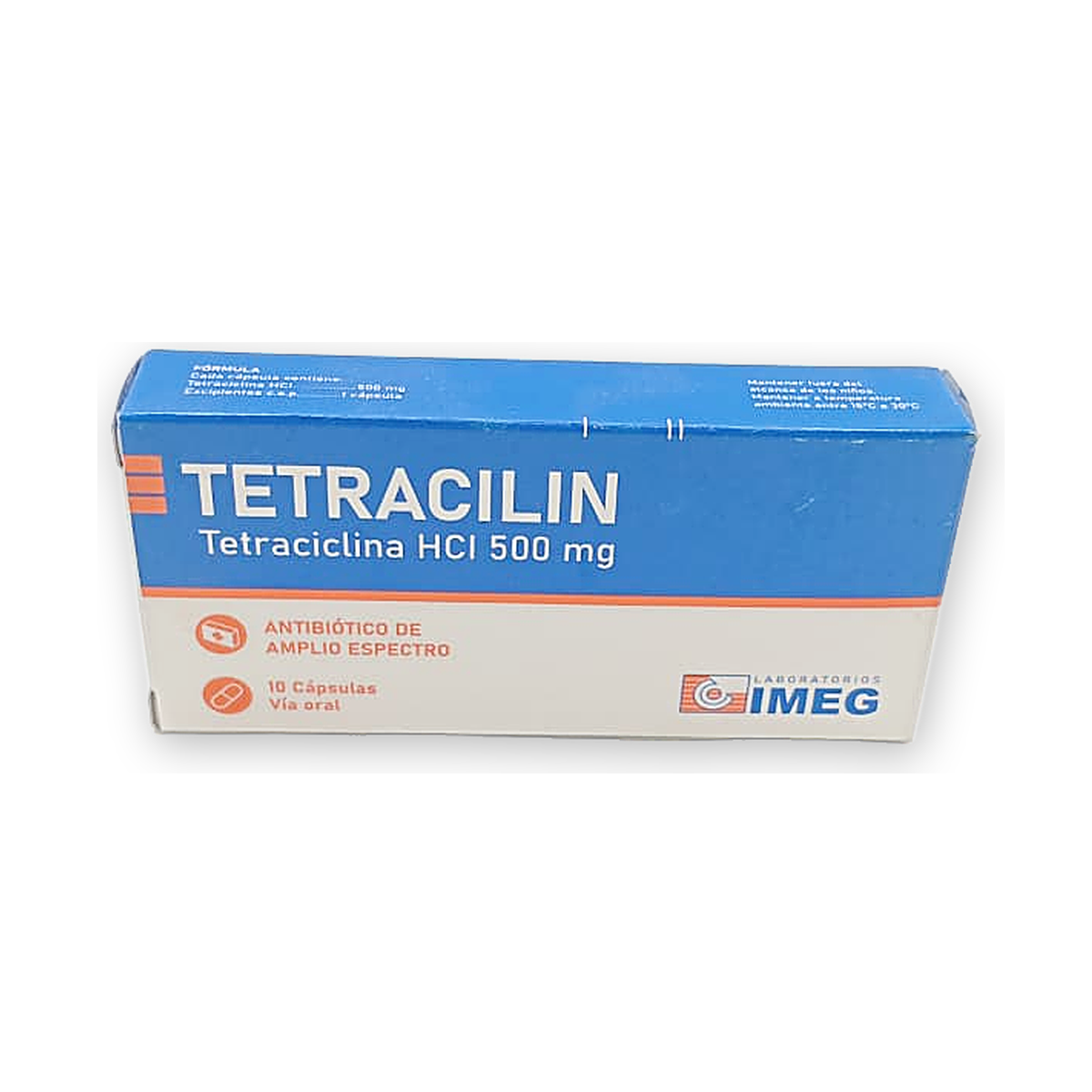 Tetracilin caps. caja x 10