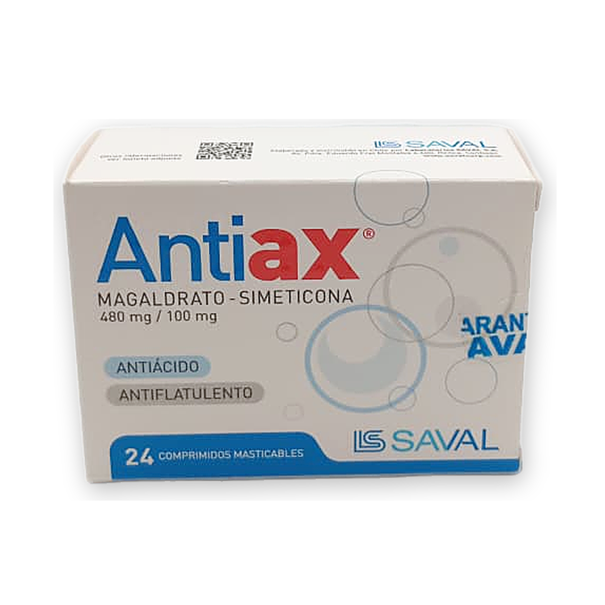 Antiax comp. masticables caja x 24