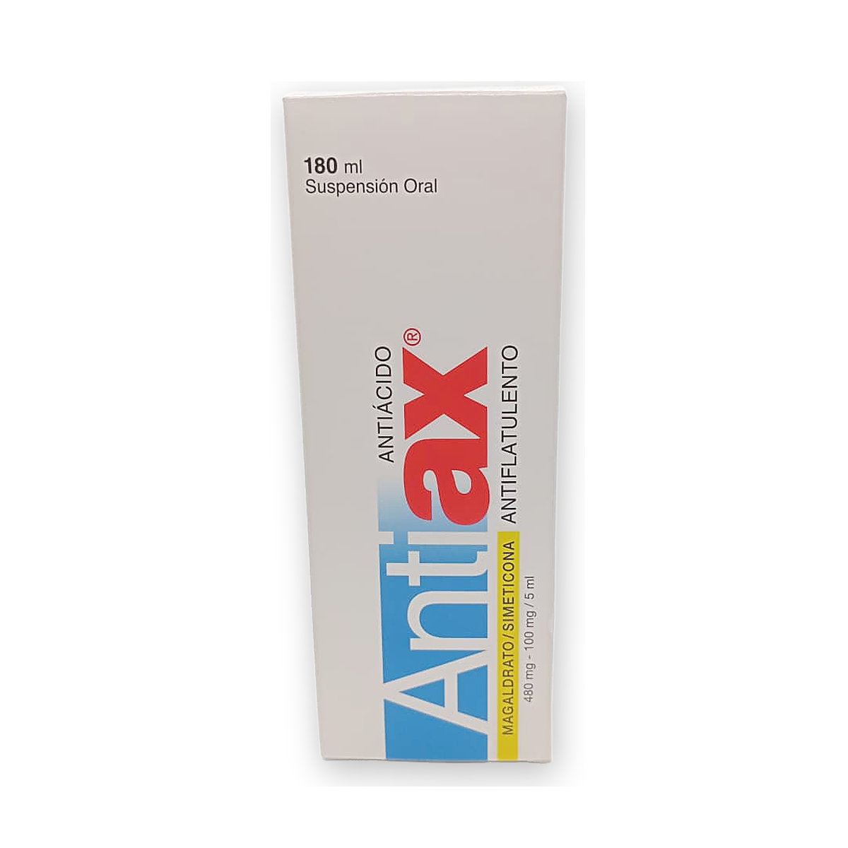Antiax susp. oral caja x 1 fco. x 180 ml.