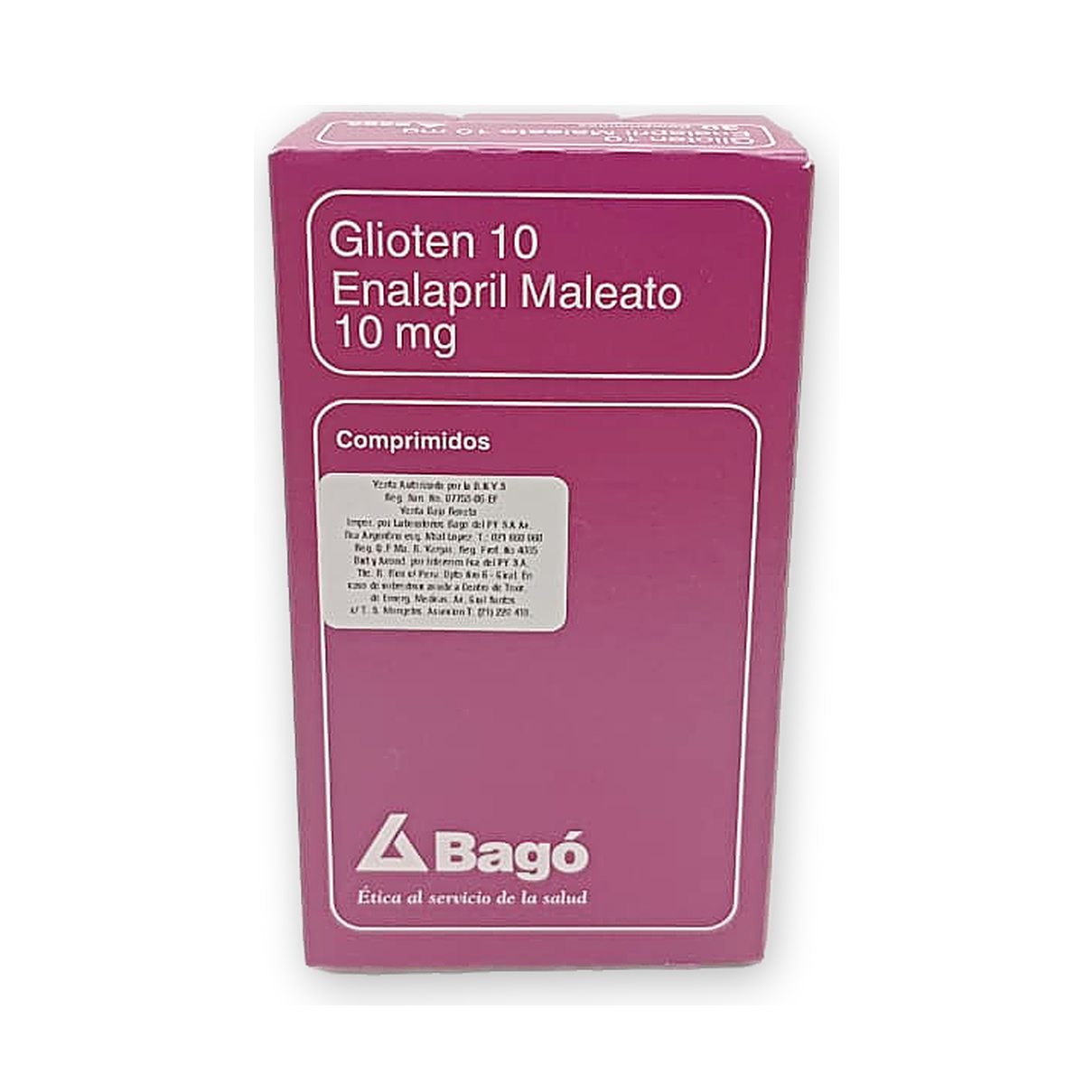 Glioten 10 comp. caja x 30