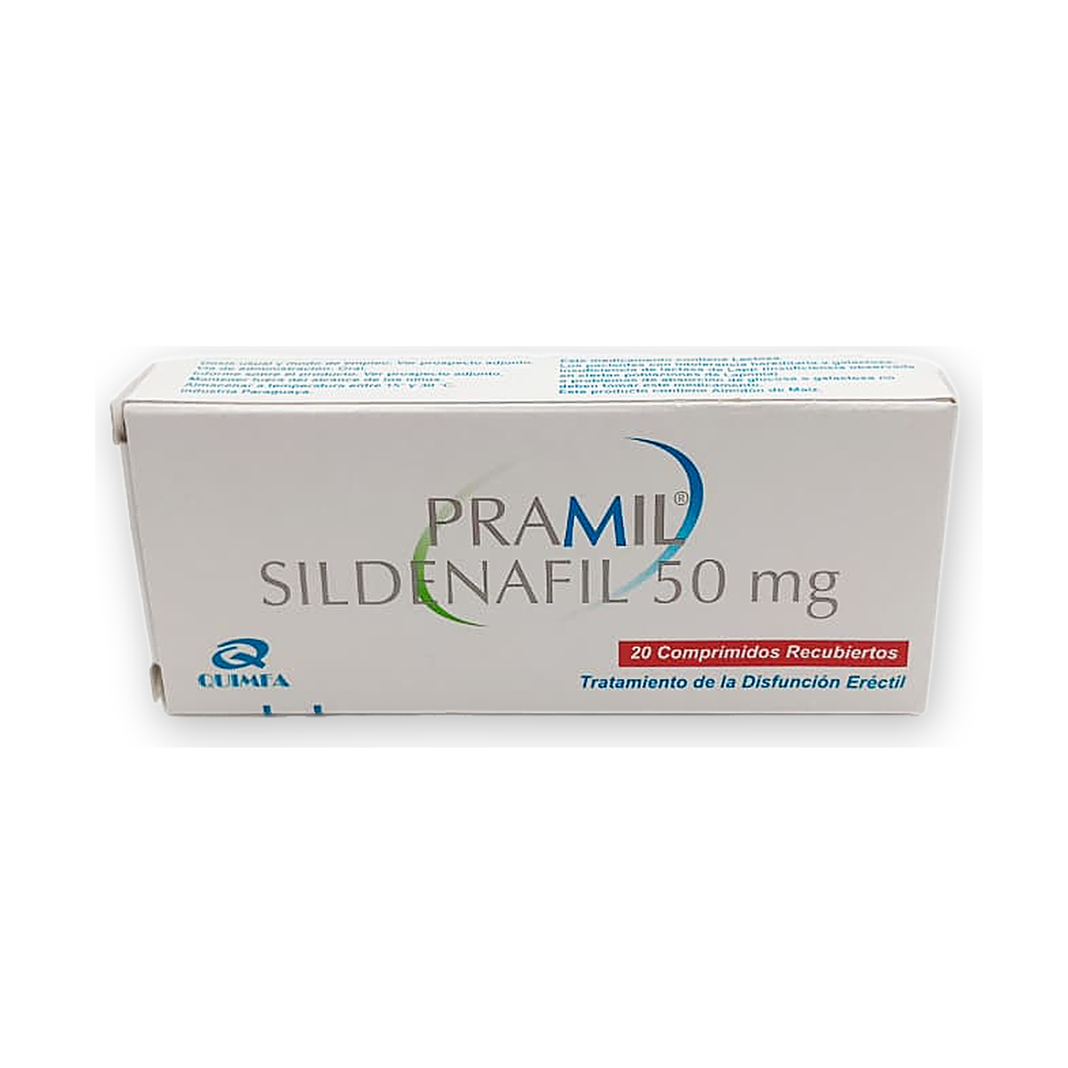 Pramil 50 mg comp. rec. caja x 20
