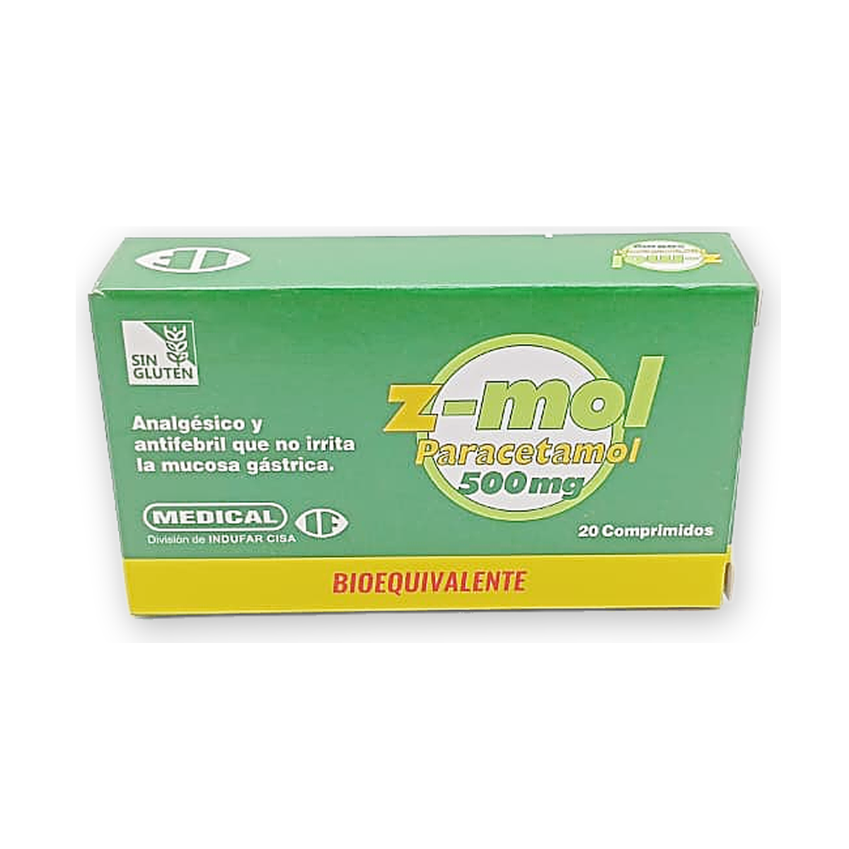 Z mol 500 mg comp. caja x 20