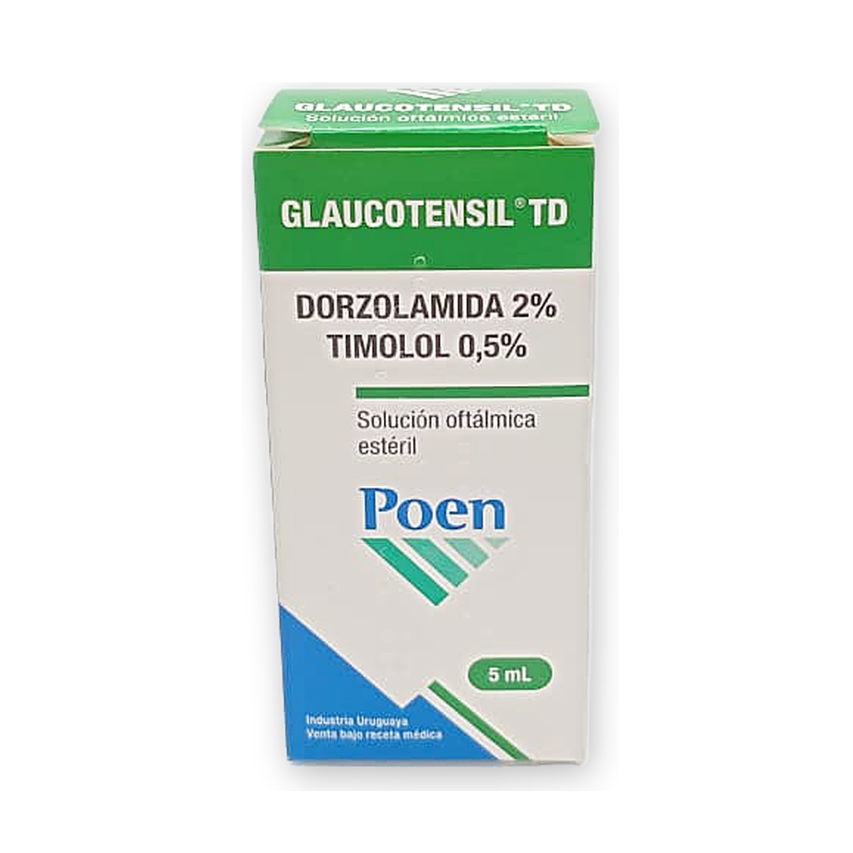 Glaucotensil td sol. oft. est. caja x 1 fco. got. x 5 ml.