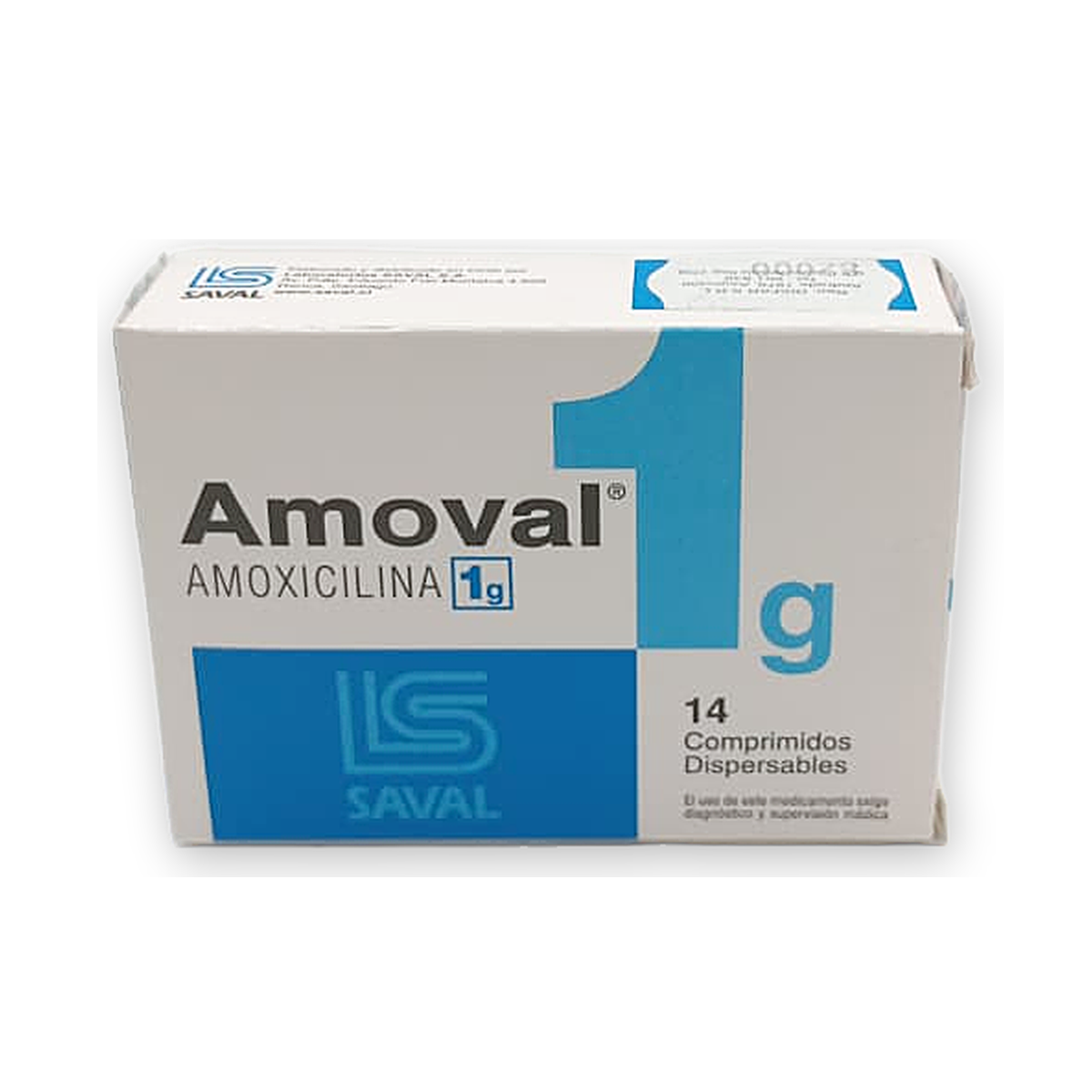Amoval 1 g. comp. rec. caja x 14